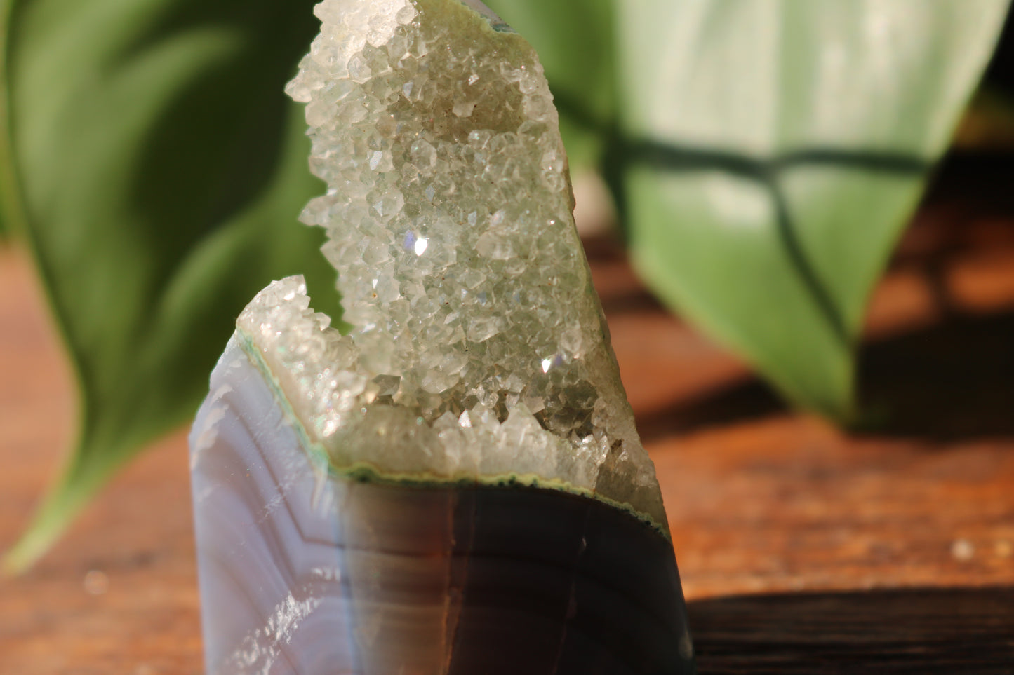 Madagascar Druzy Agate Point