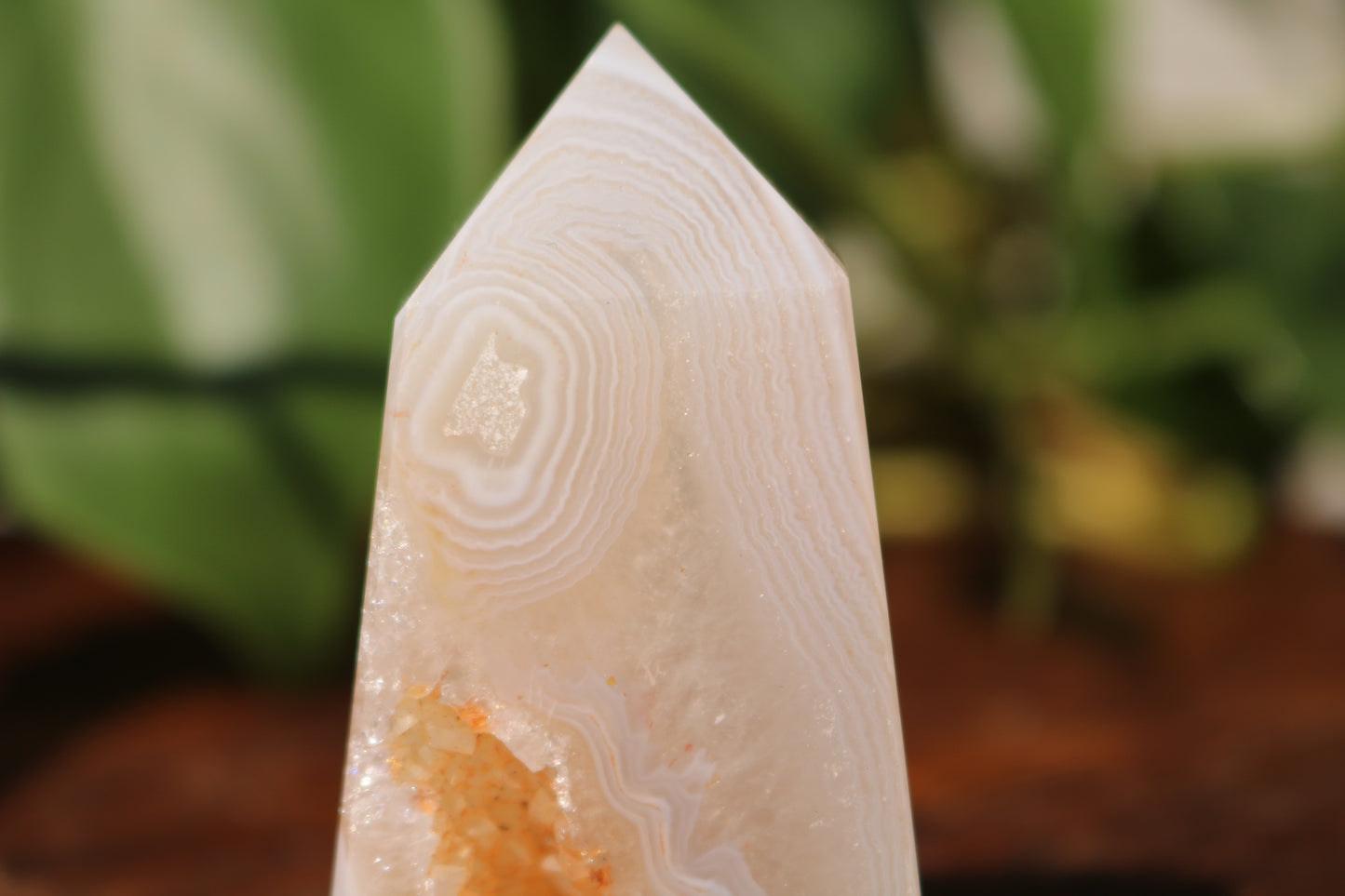 Madagascar Druzy Agate Point