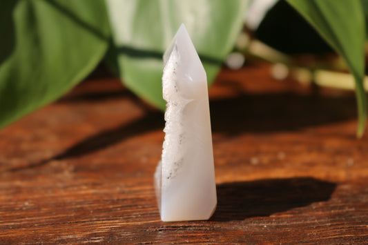 Madagascar Druzy Agate Point