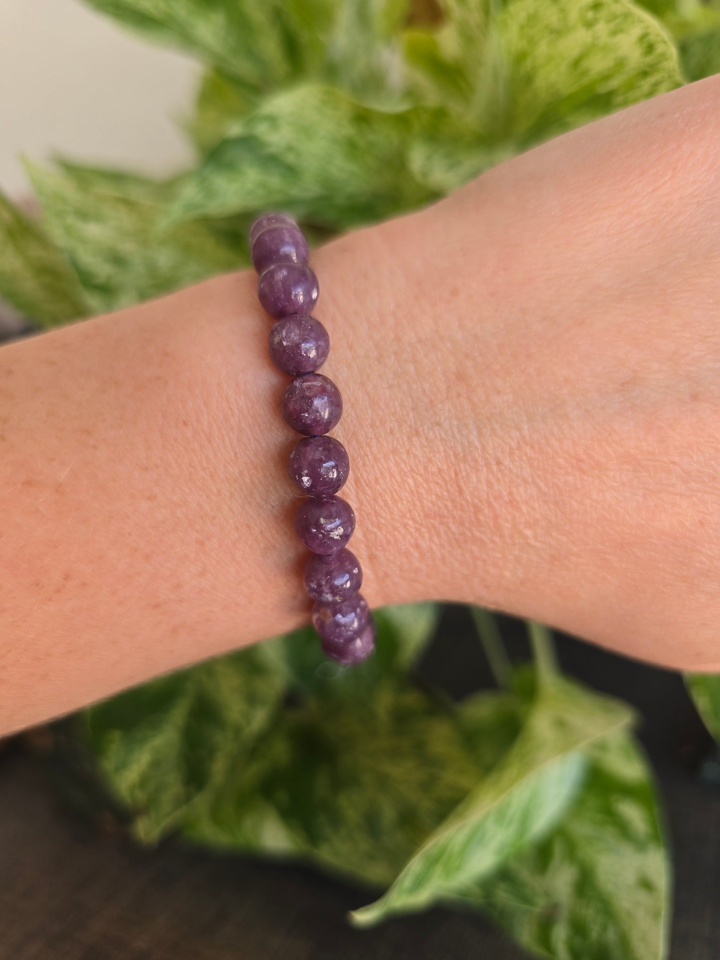 Lepidolite Stretch Bracelet