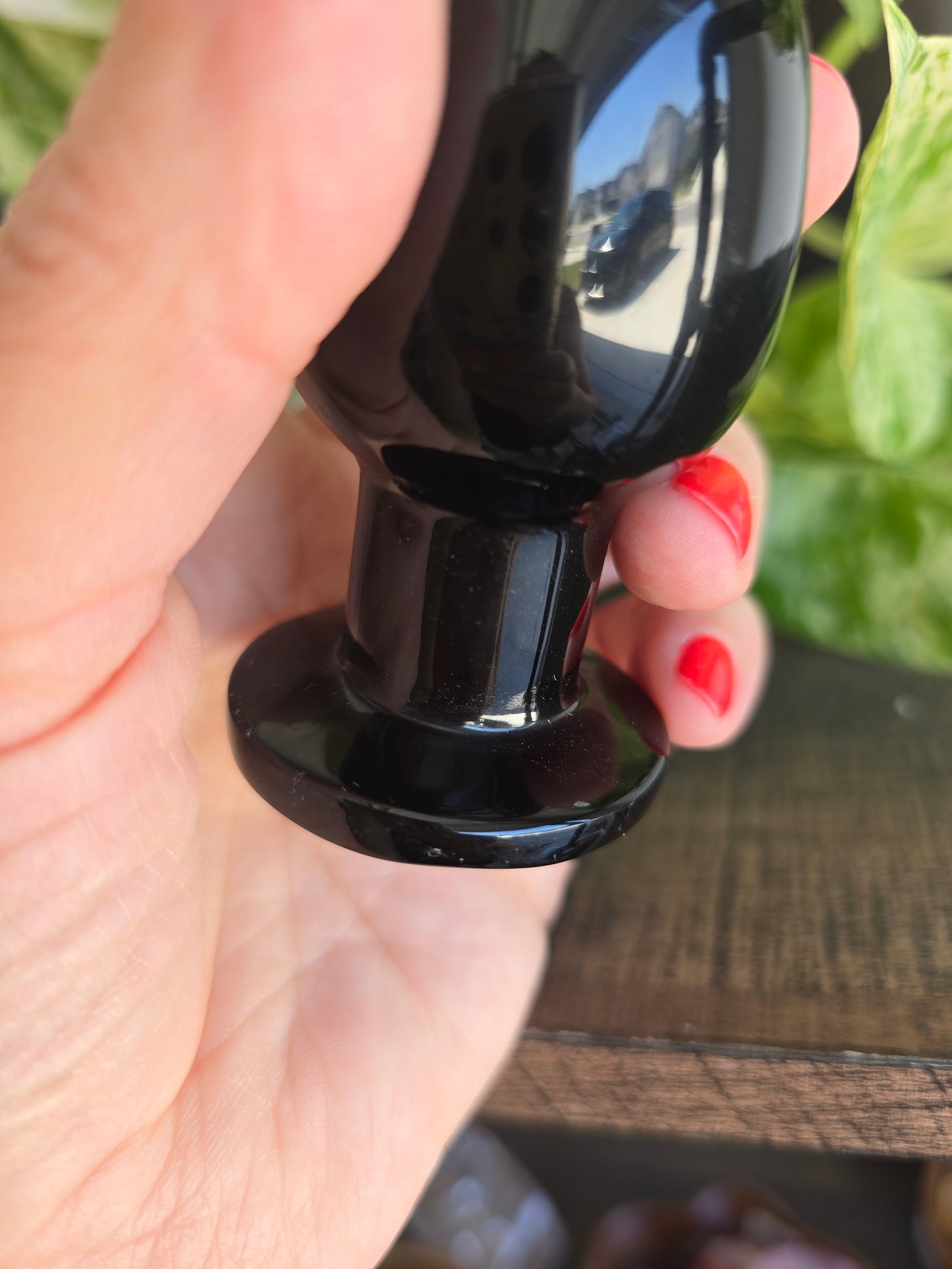 Obsidian Rectal Dilator Anal Plug