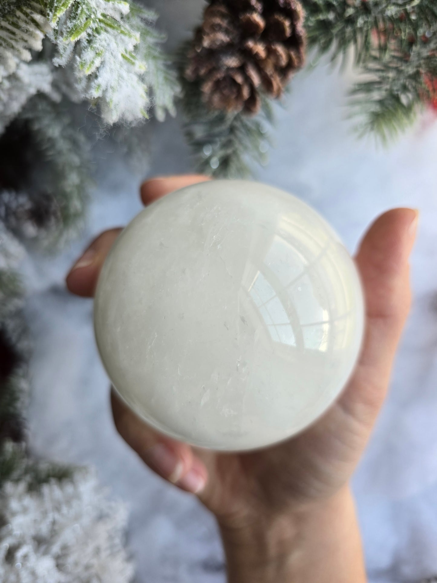 Milky Quartz Sphere
