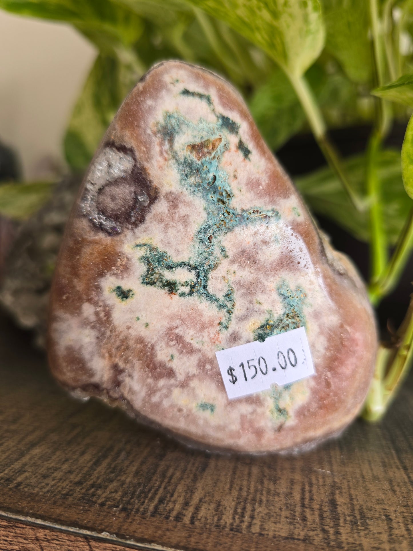 Brazilian Pink Amethyst Cluster