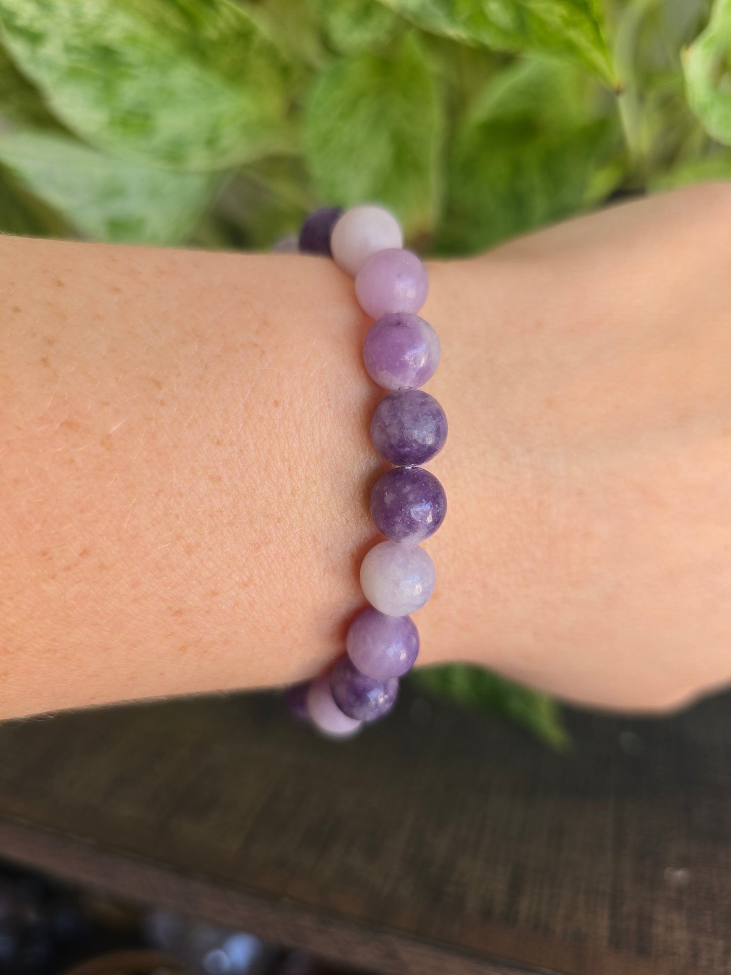 Lepidolite Stretch Bracelet