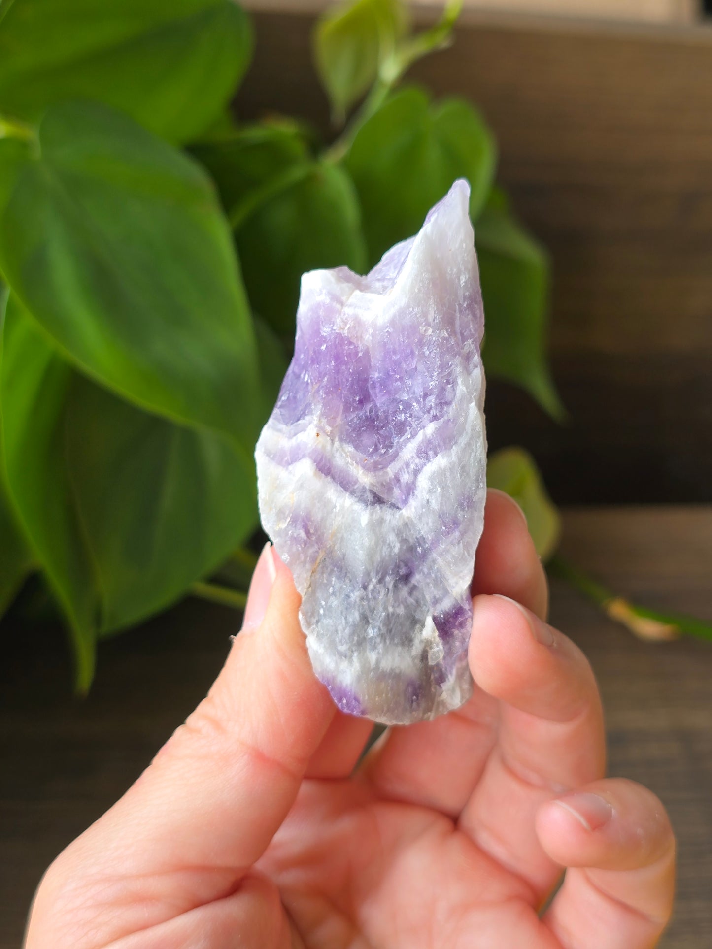 Rough Chevron Amethyst