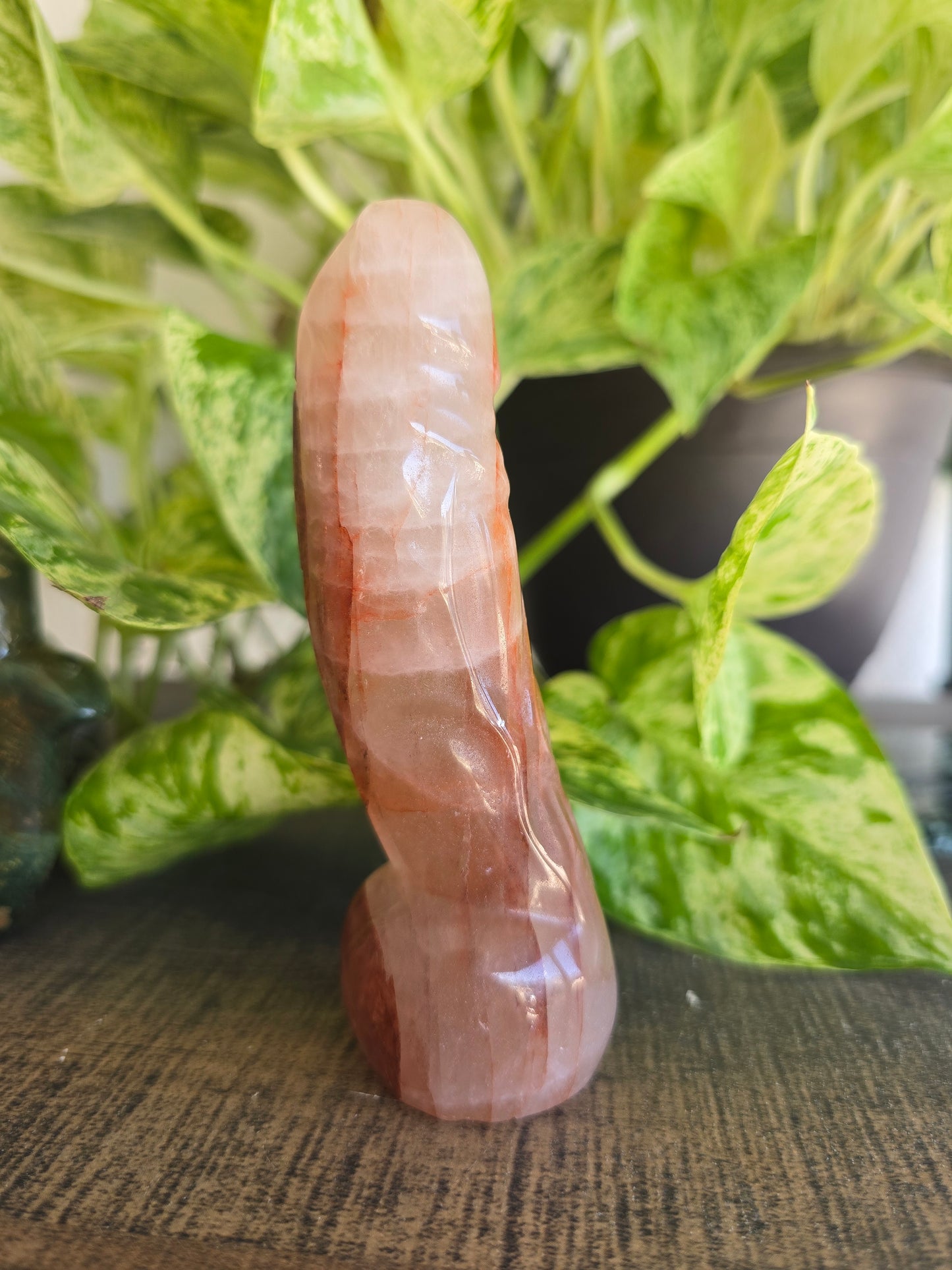 Fire Quartz Phallus