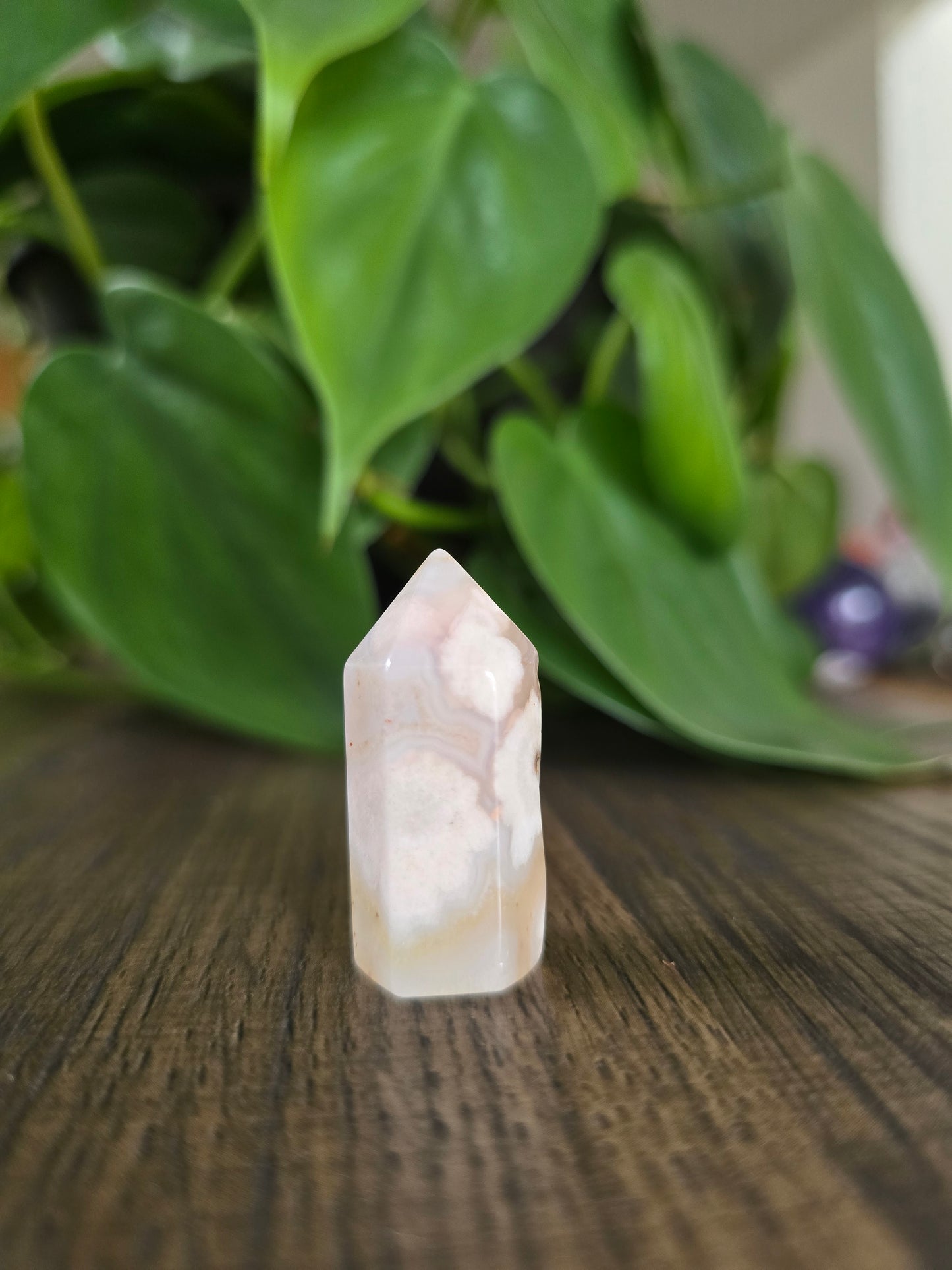 Flower Agate Mini Point