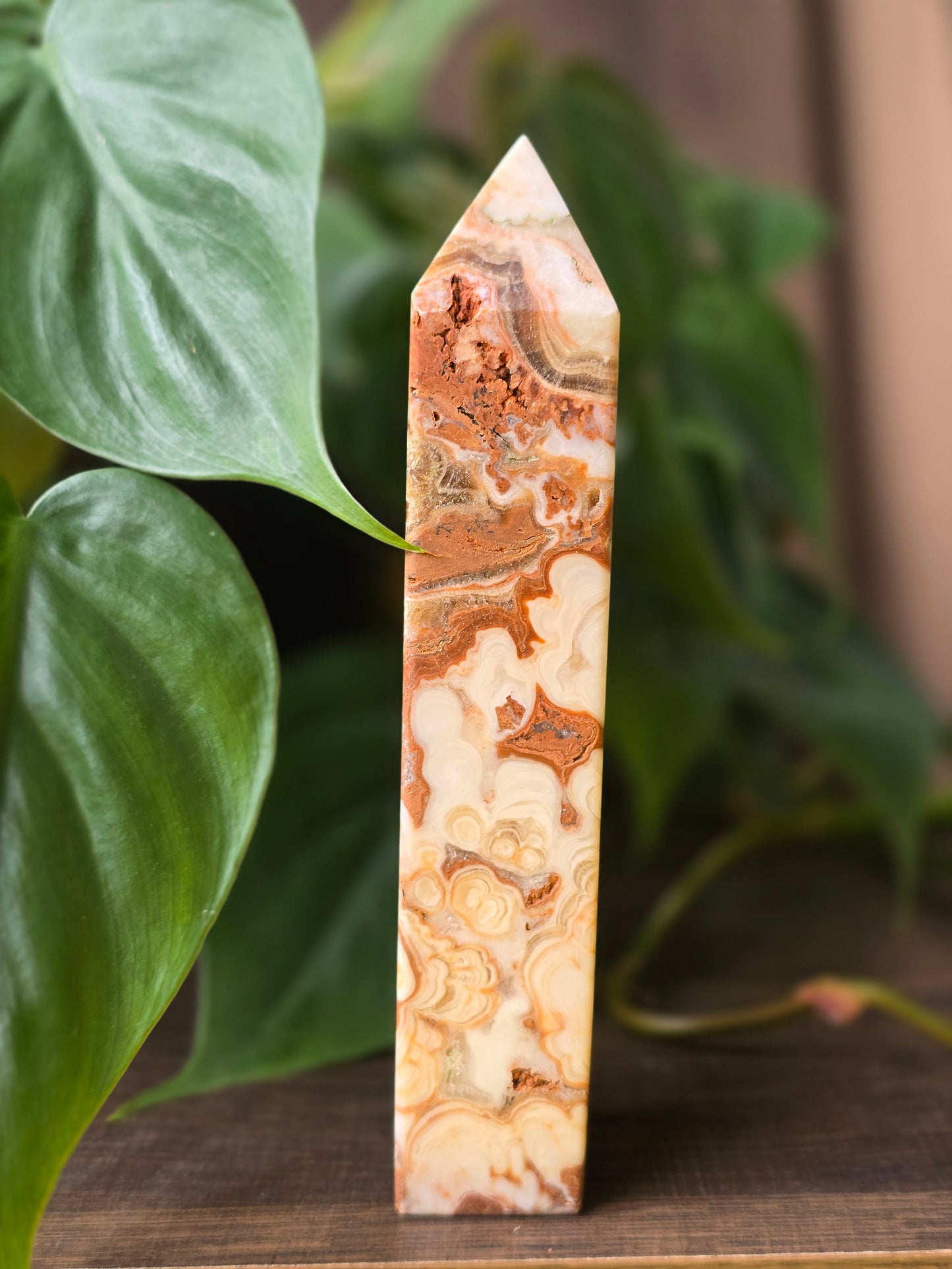 Chocolate Calcite Tower