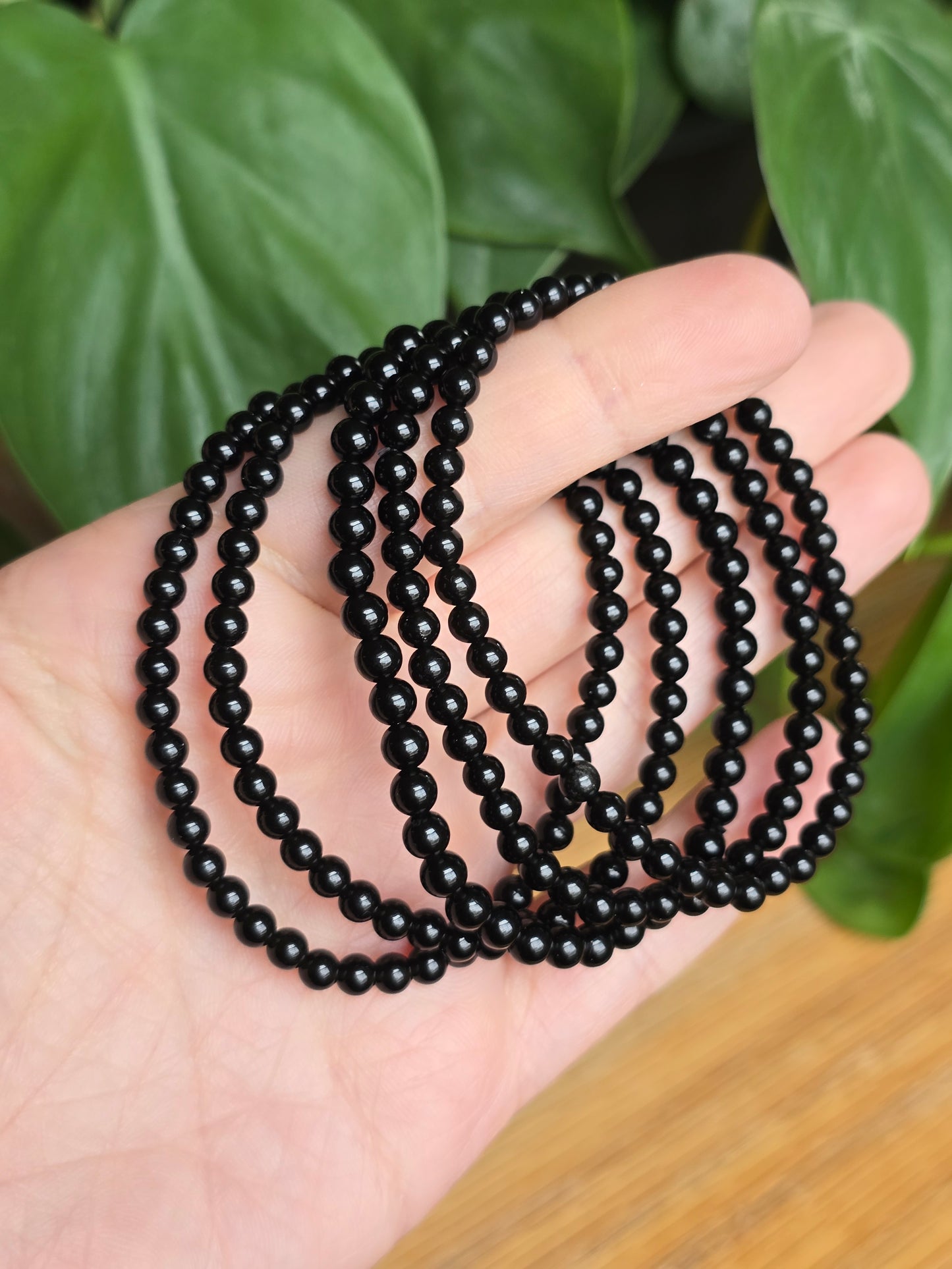Obsidian Stretch Bracelet