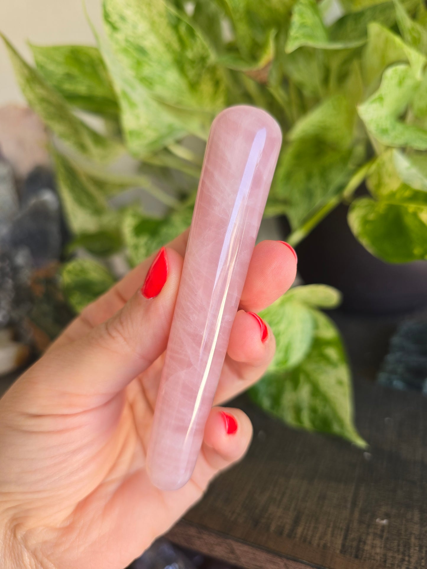 Rose Quartz Massage Wand
