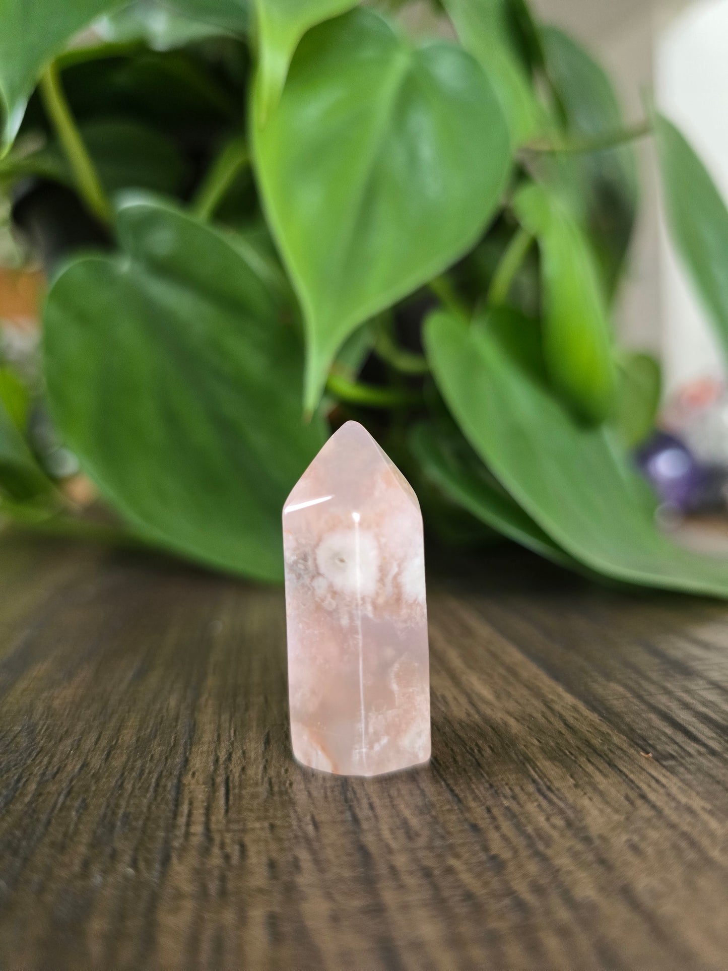 Flower Agate Mini Point