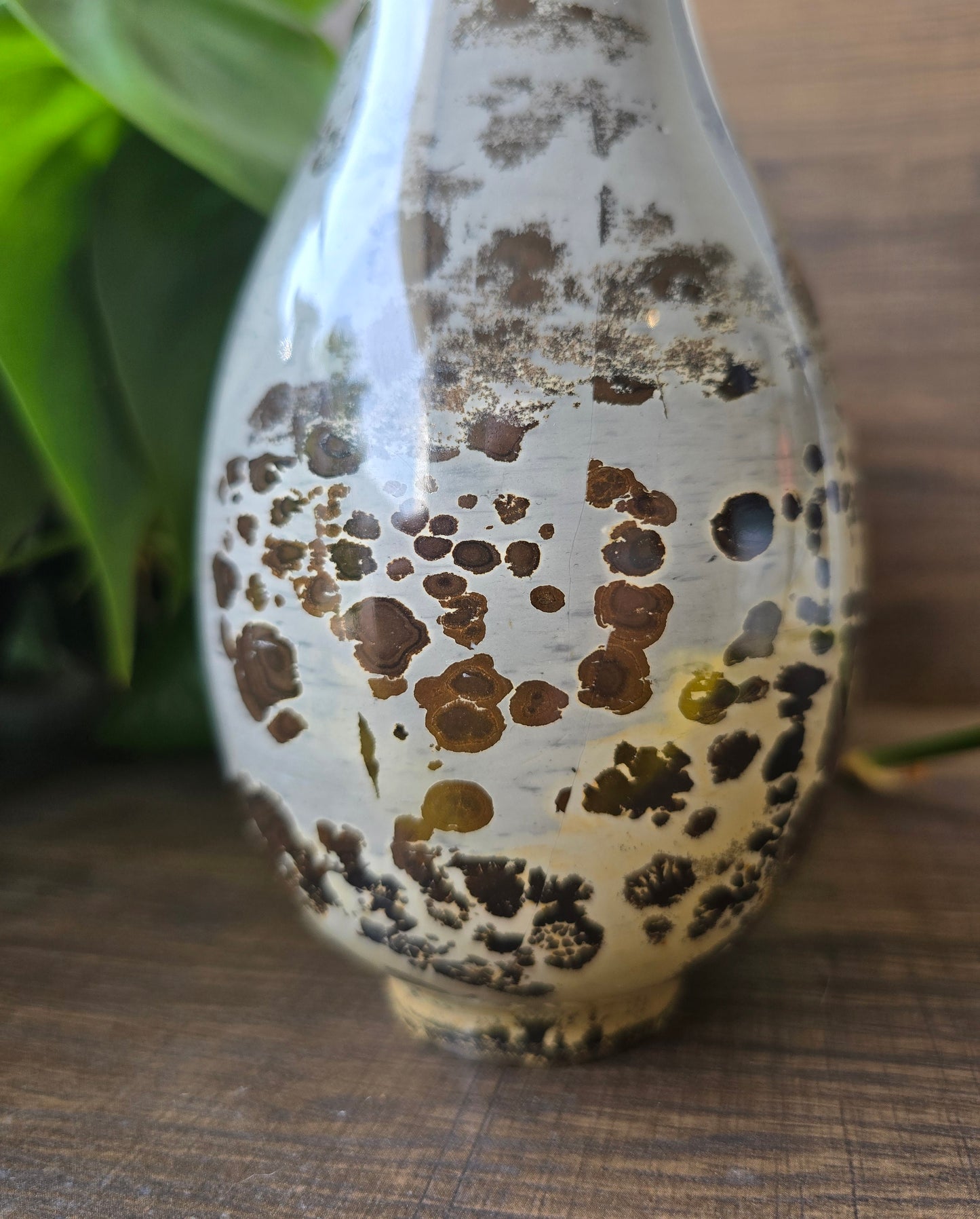 Picture Jasper Flower Vase