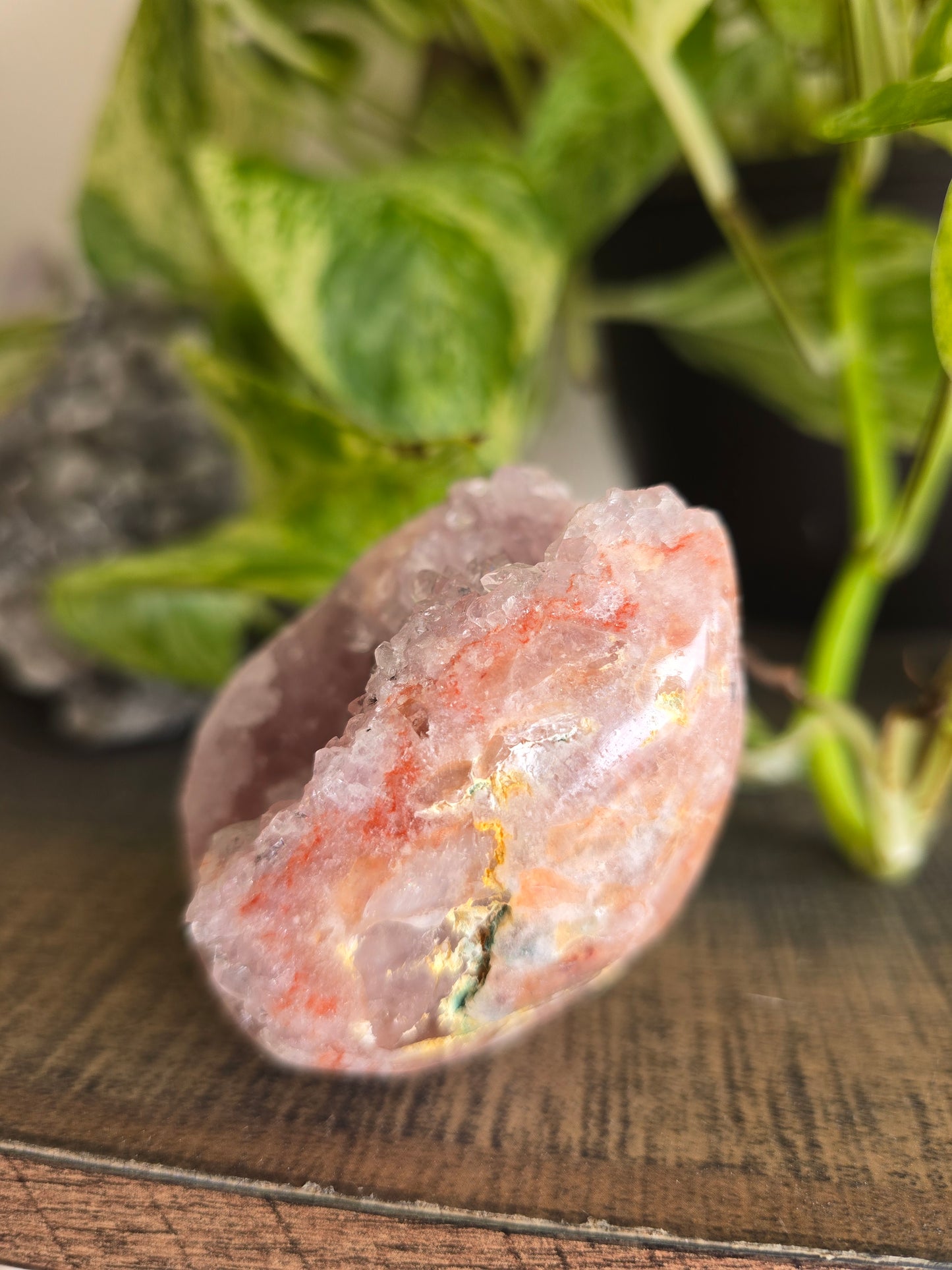 Brazilian Pink Amethyst Cluster