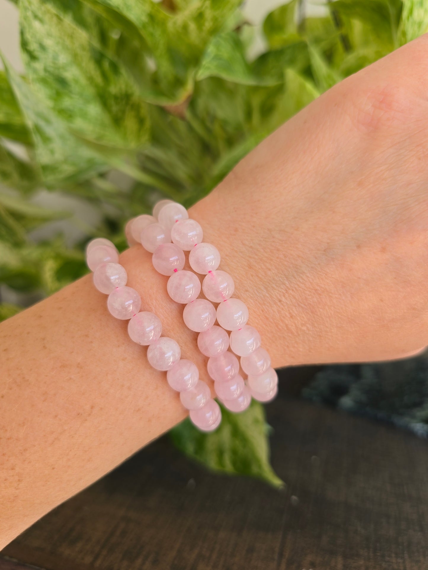 Rose Quartz Stretch Bracelet
