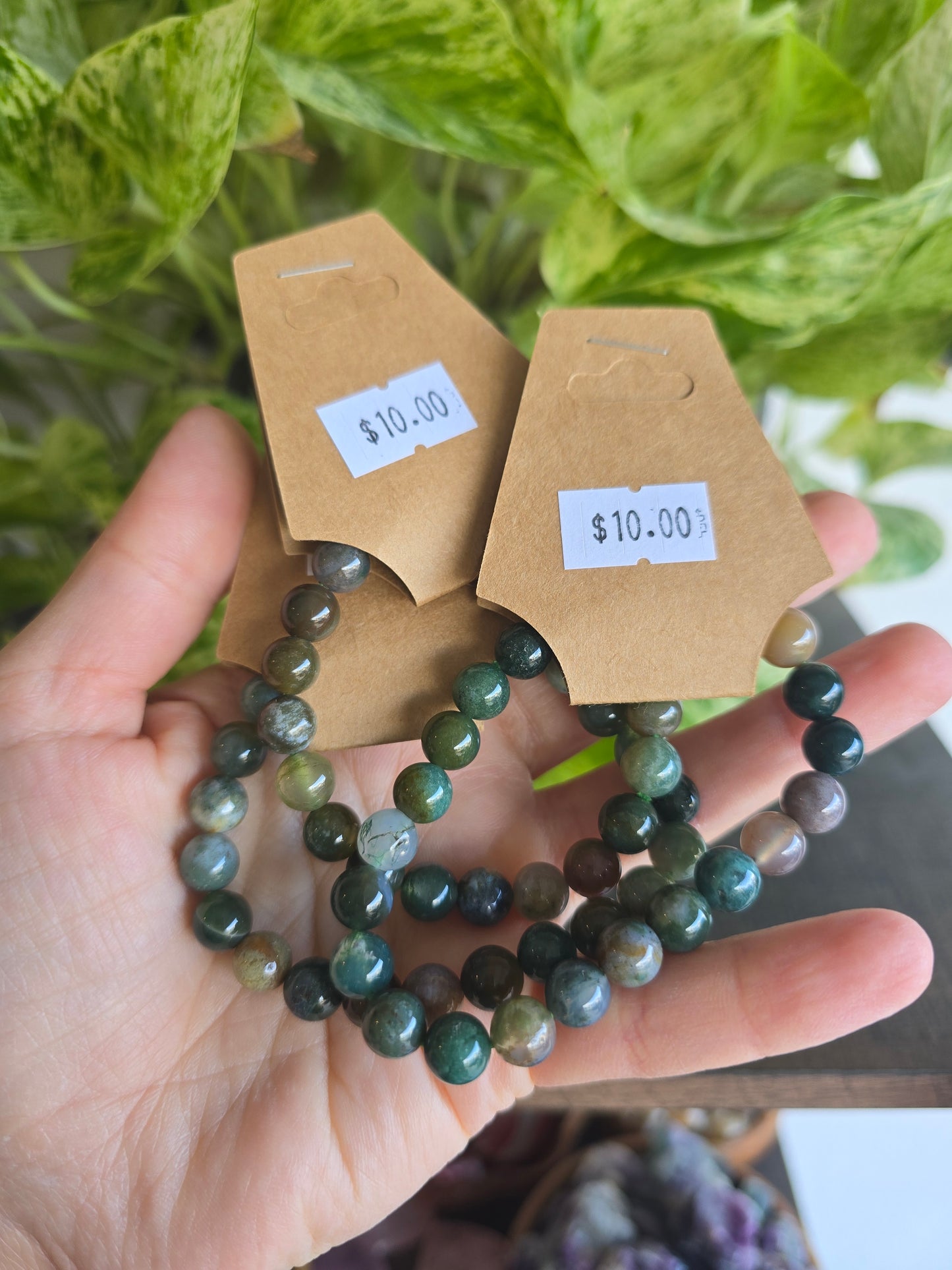 Moss Agate Bracelet