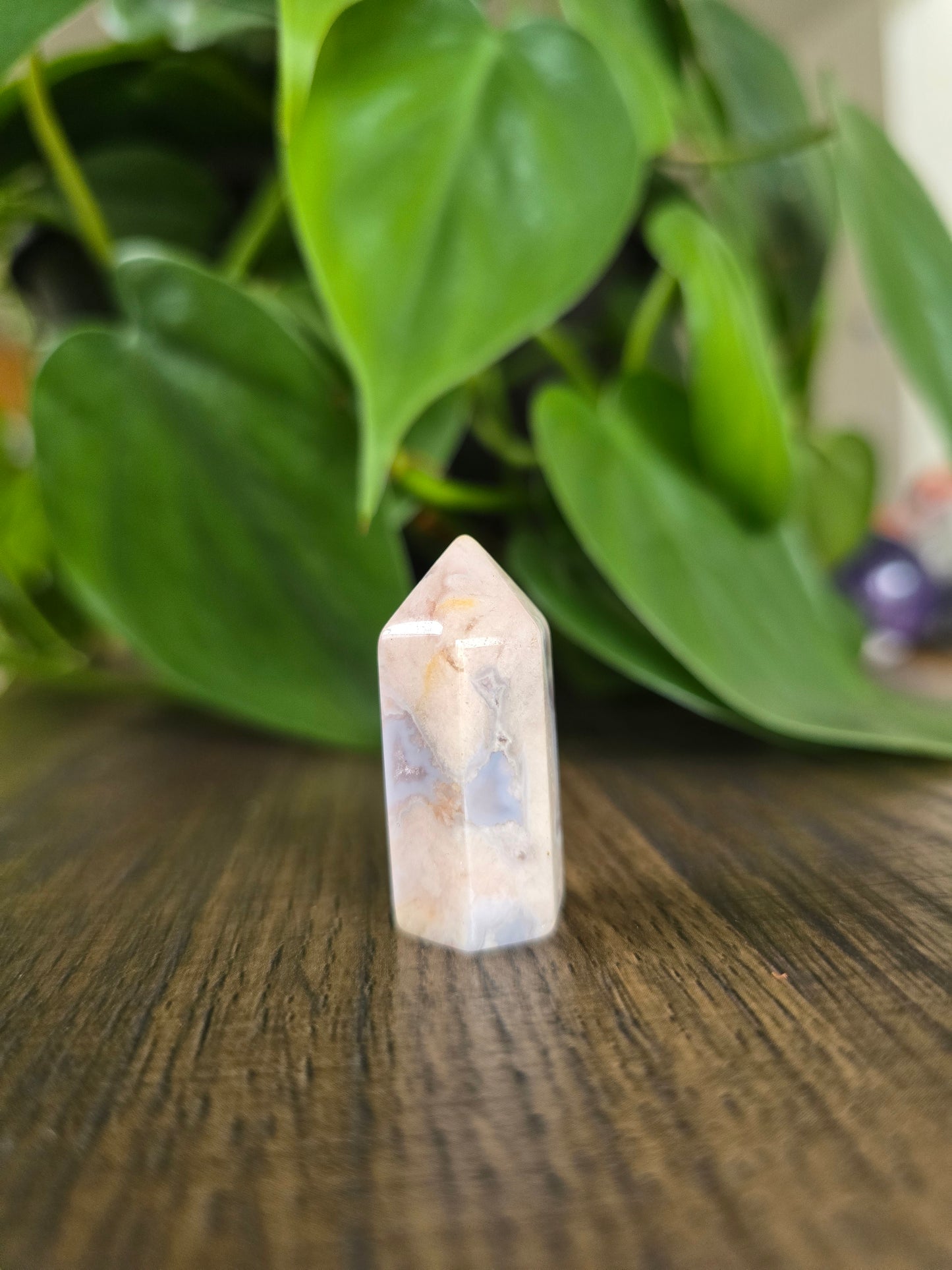 Flower Agate Mini Point