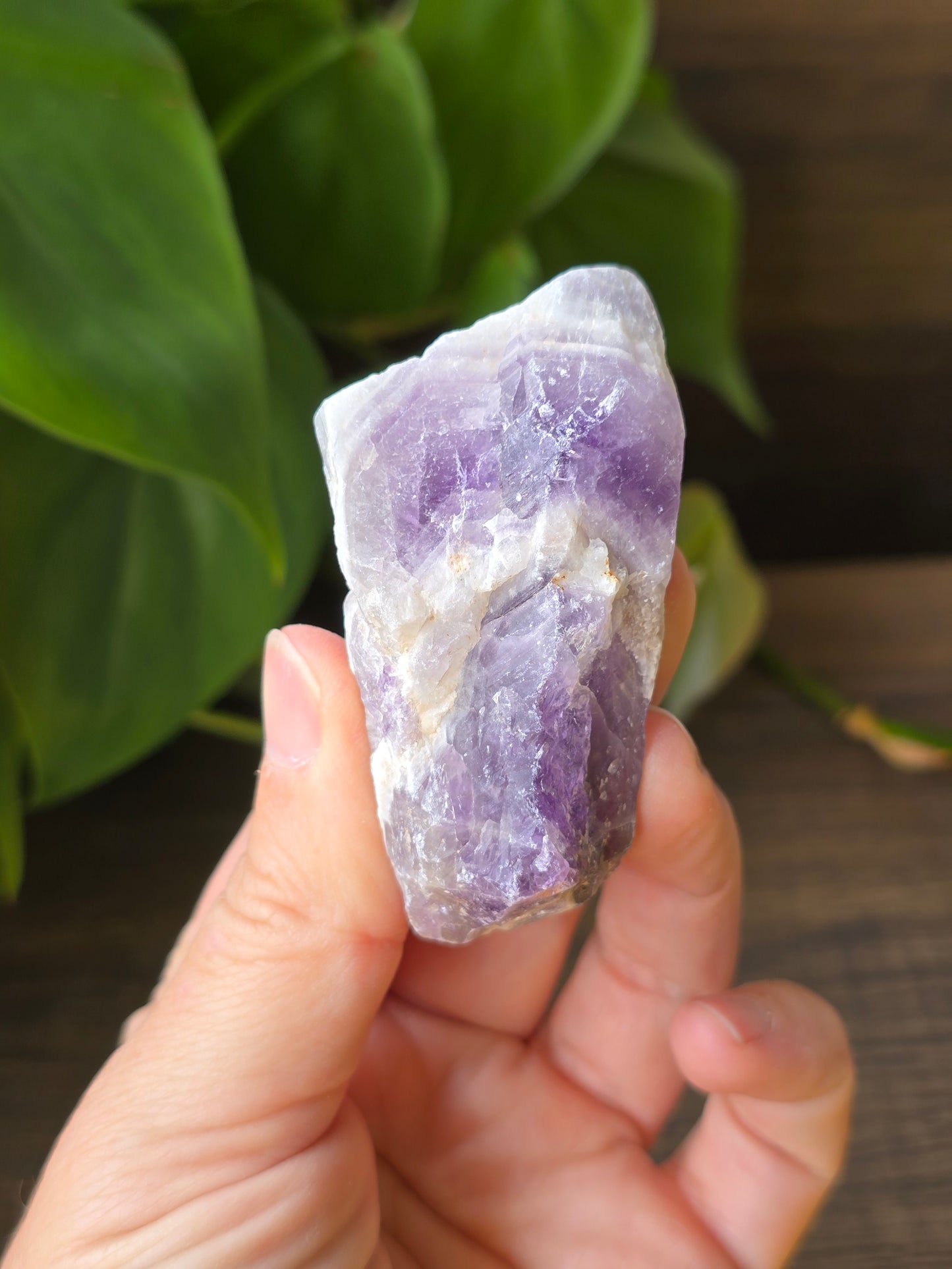 Rough Chevron Amethyst