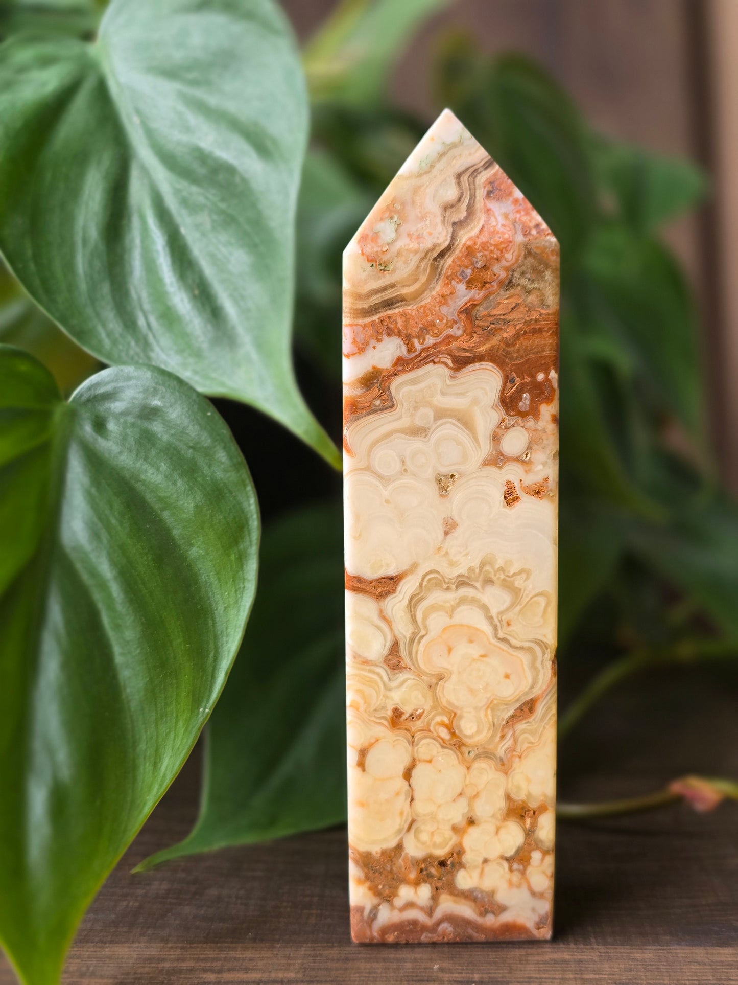 Chocolate Calcite Tower