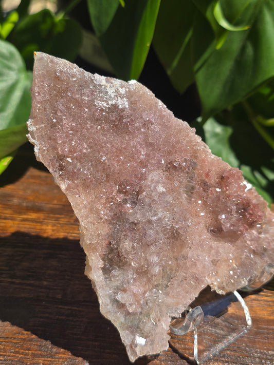Brazilian Pink Amethyst Plate