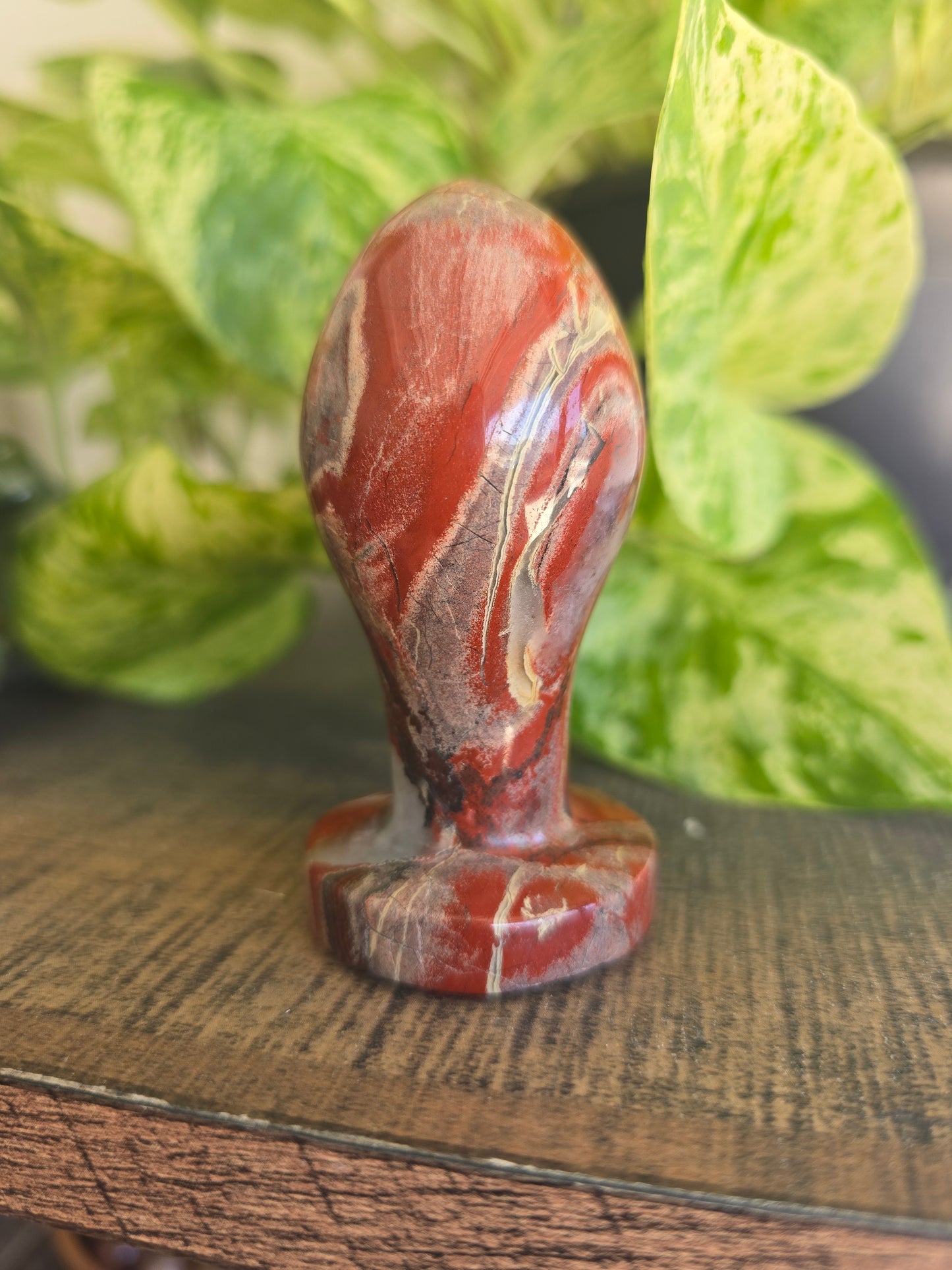 Red Jasper Rectal Dilator Anal Plug