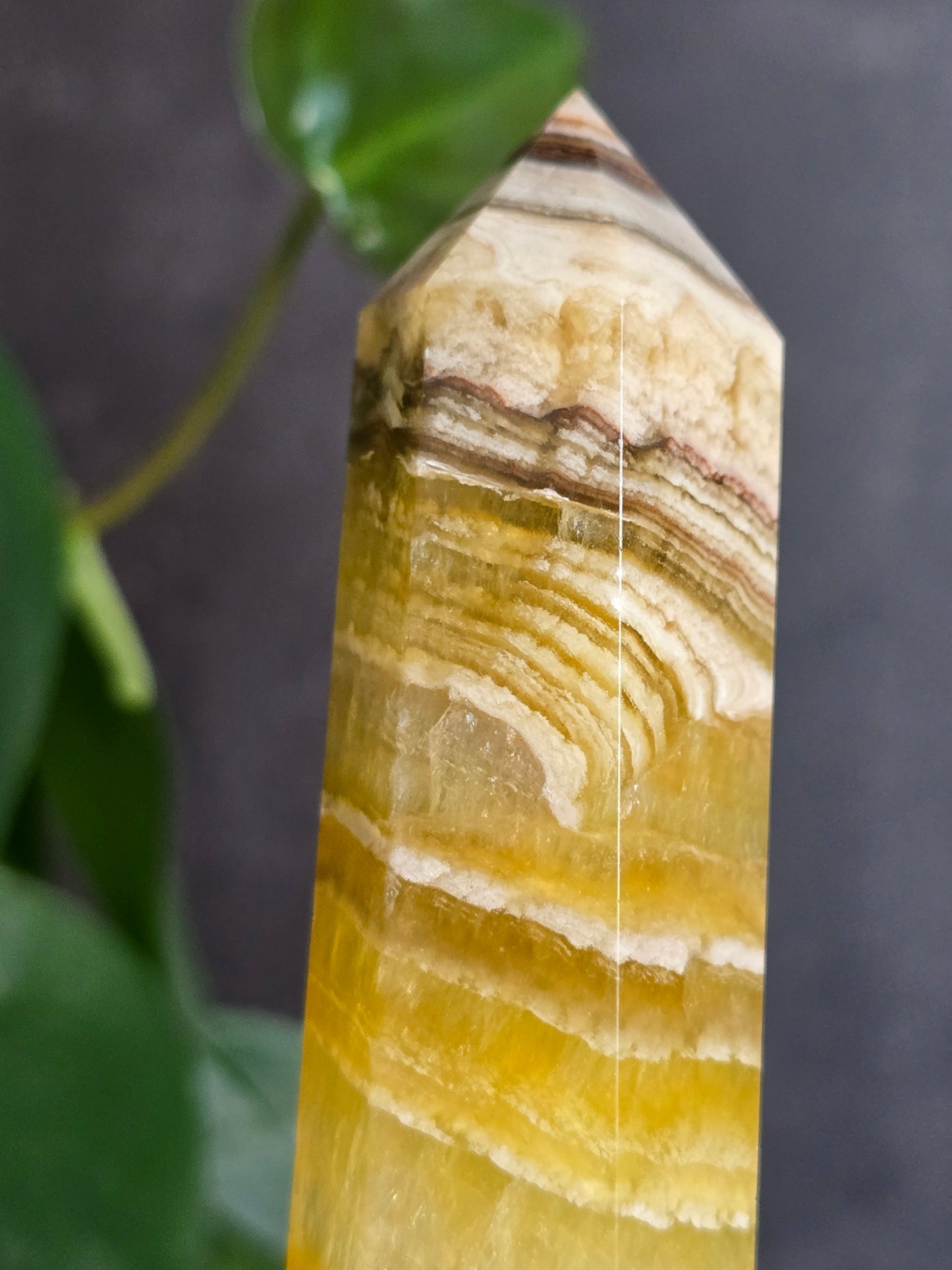 Yellow Fluorite Tower