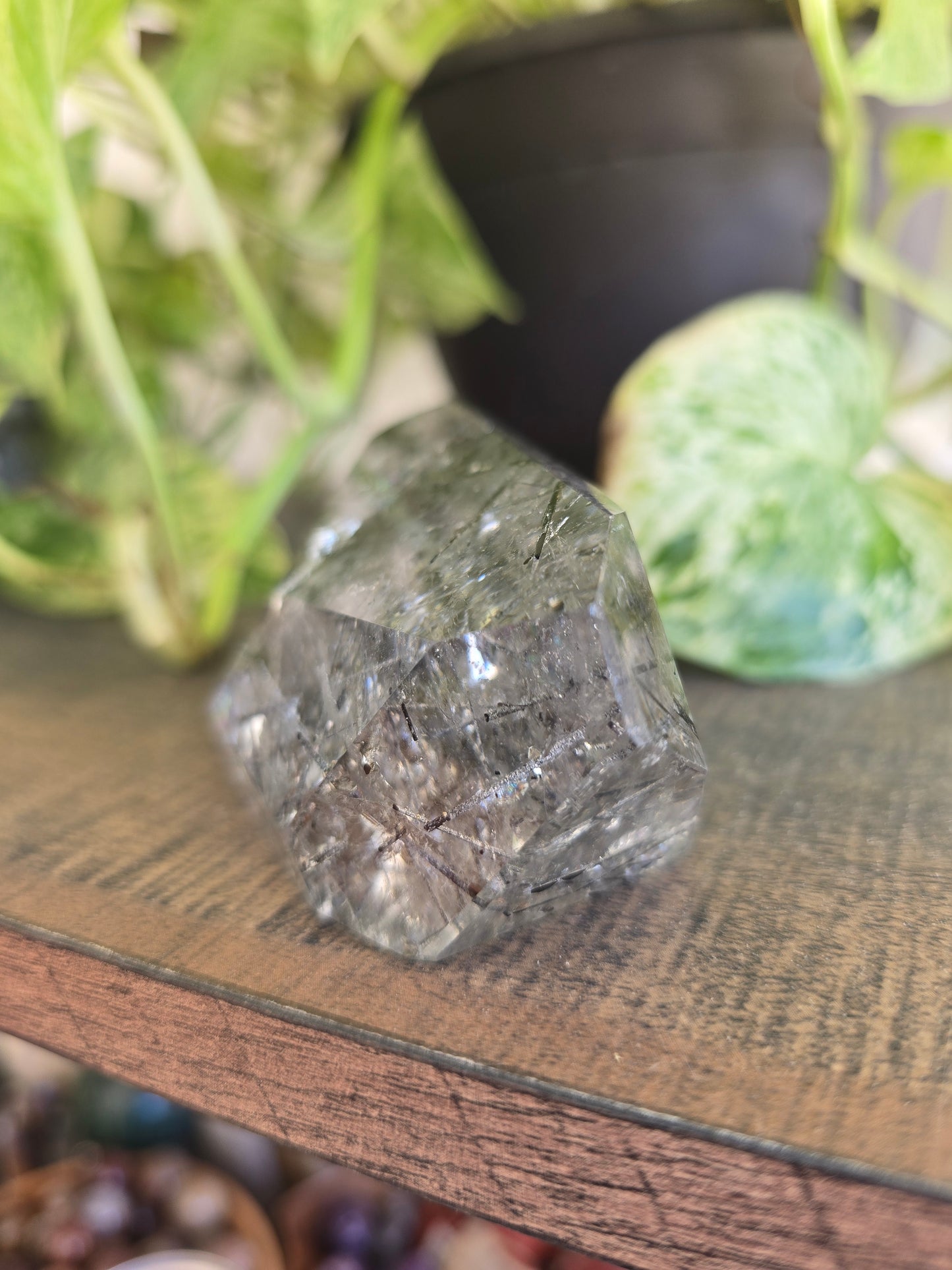 High Quality Black Tourmaline in Quartz