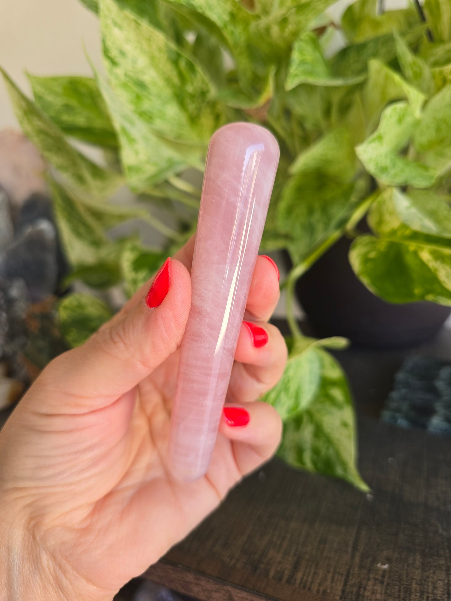 Rose Quartz Massage Wand