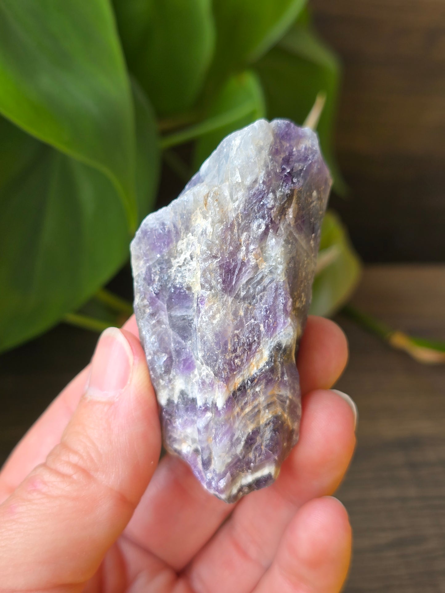 Rough Chevron Amethyst