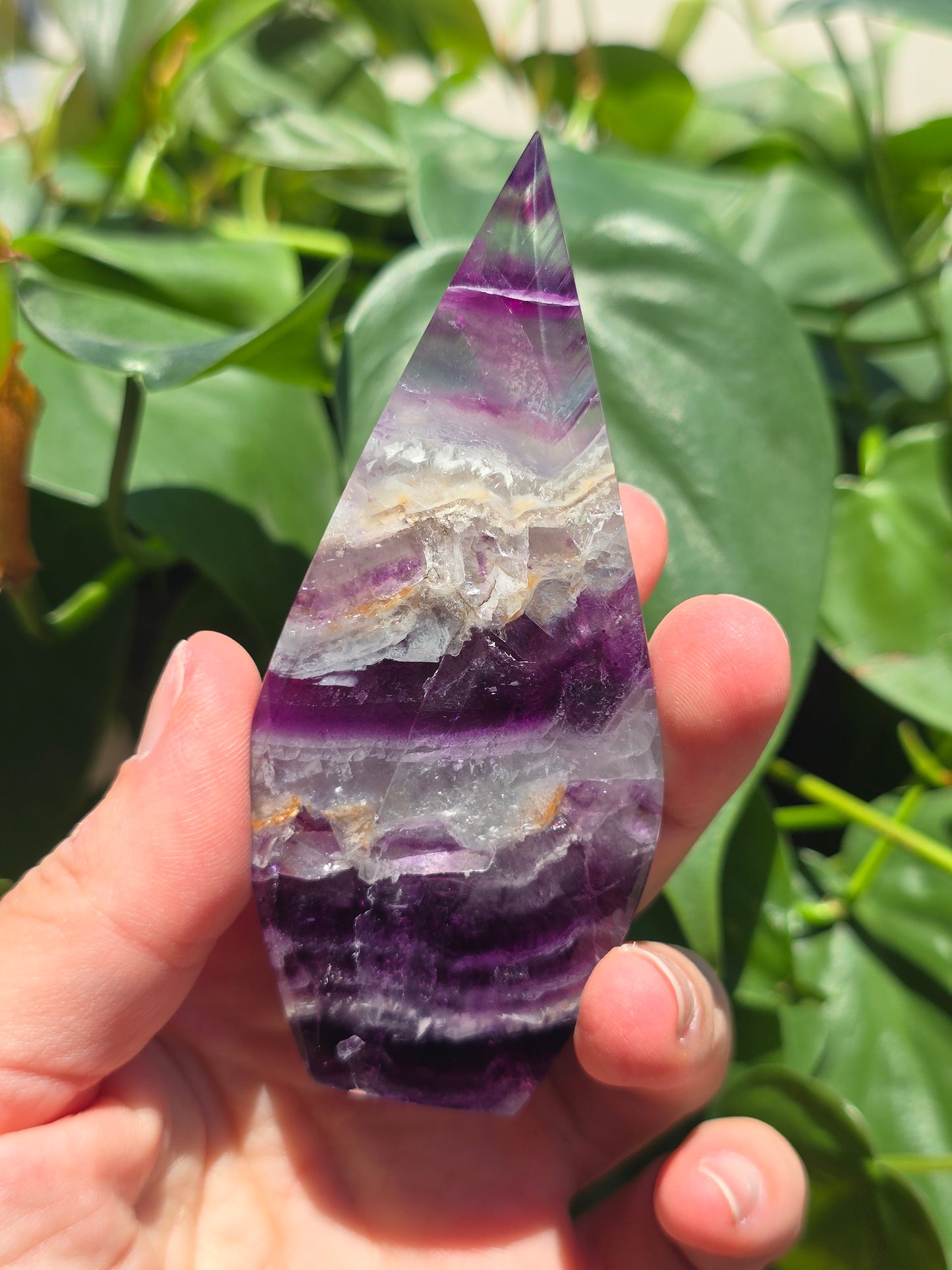 Rainbow Fluorite Flipper "E"