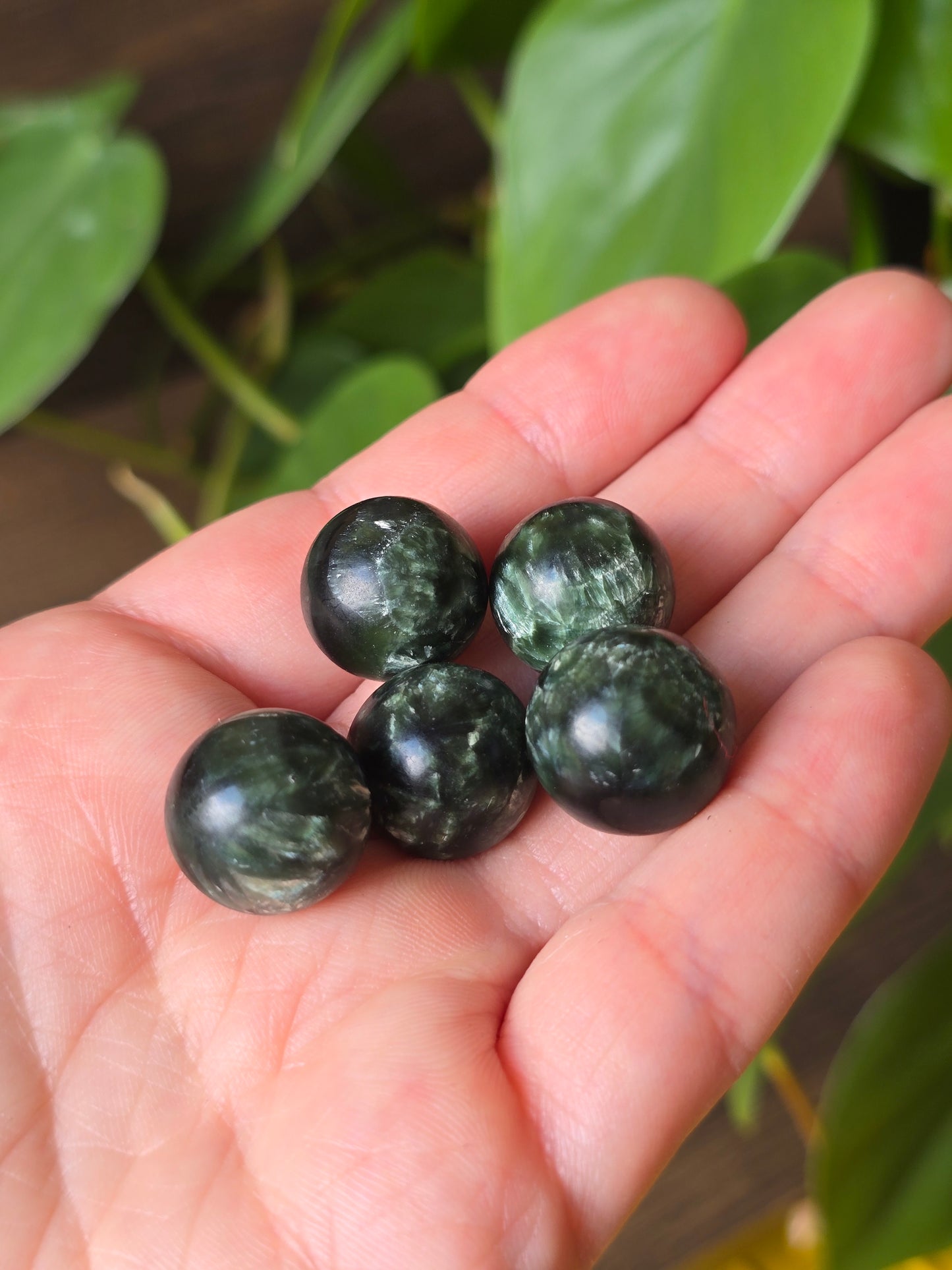 Mini Seraphinite Sphere