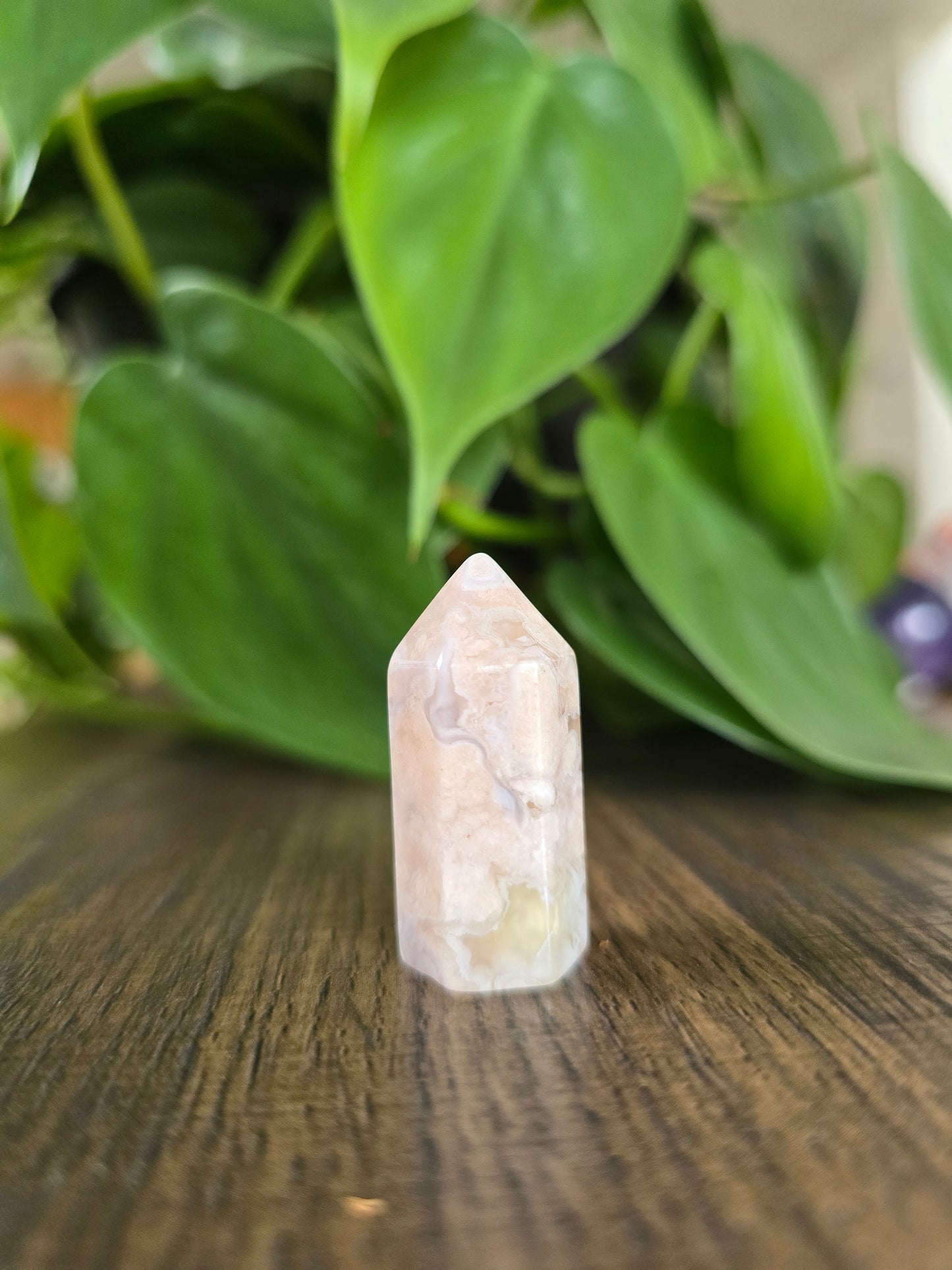 Flower Agate Mini Point