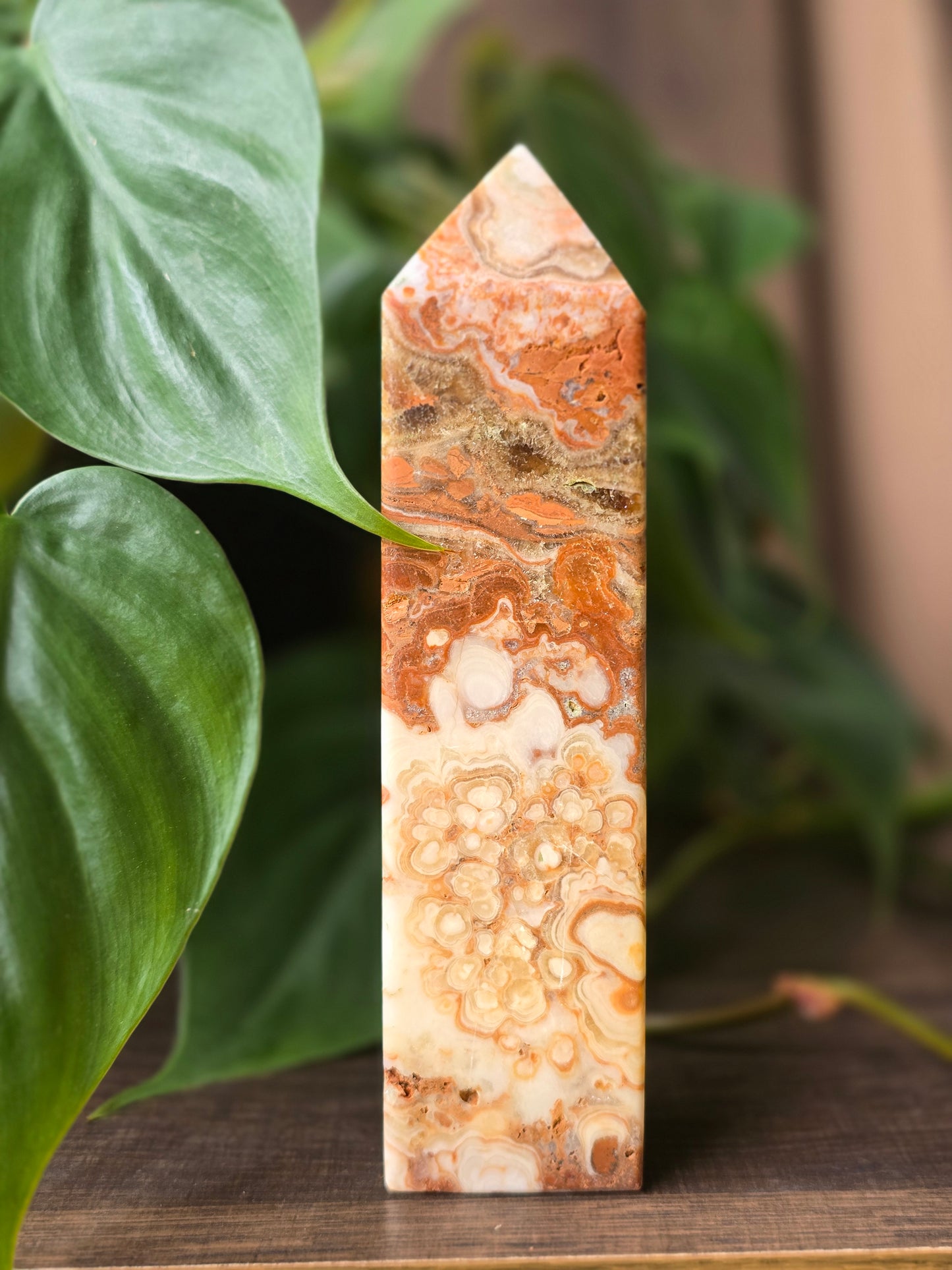 Chocolate Calcite Tower