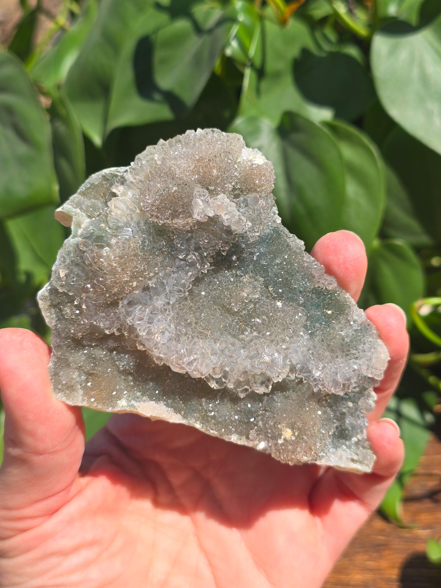 Brazilian Impression Amethyst Plate