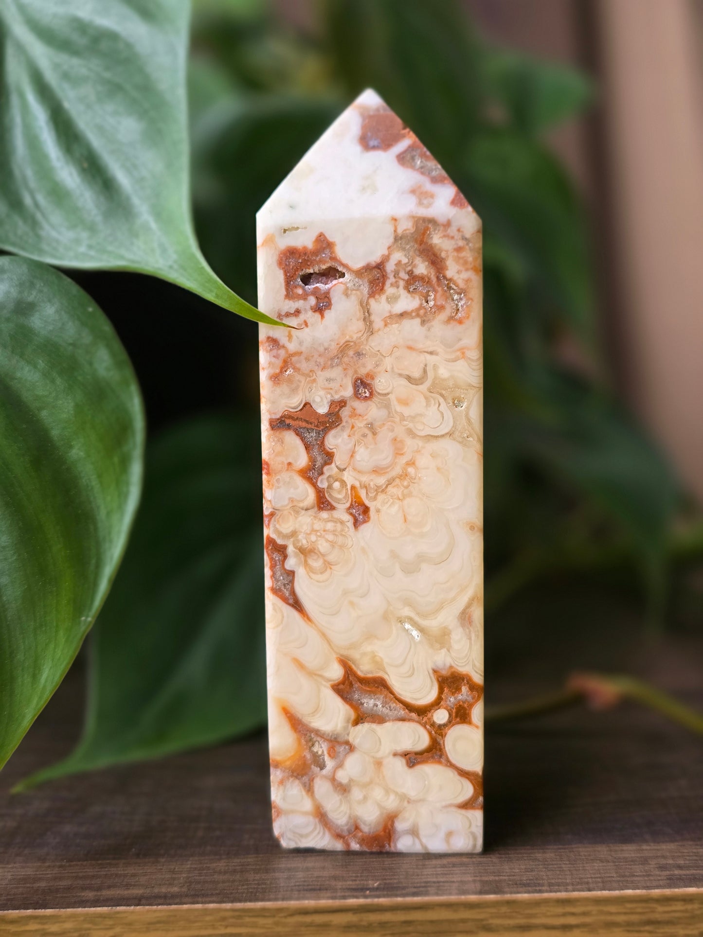 Chocolate Calcite Tower