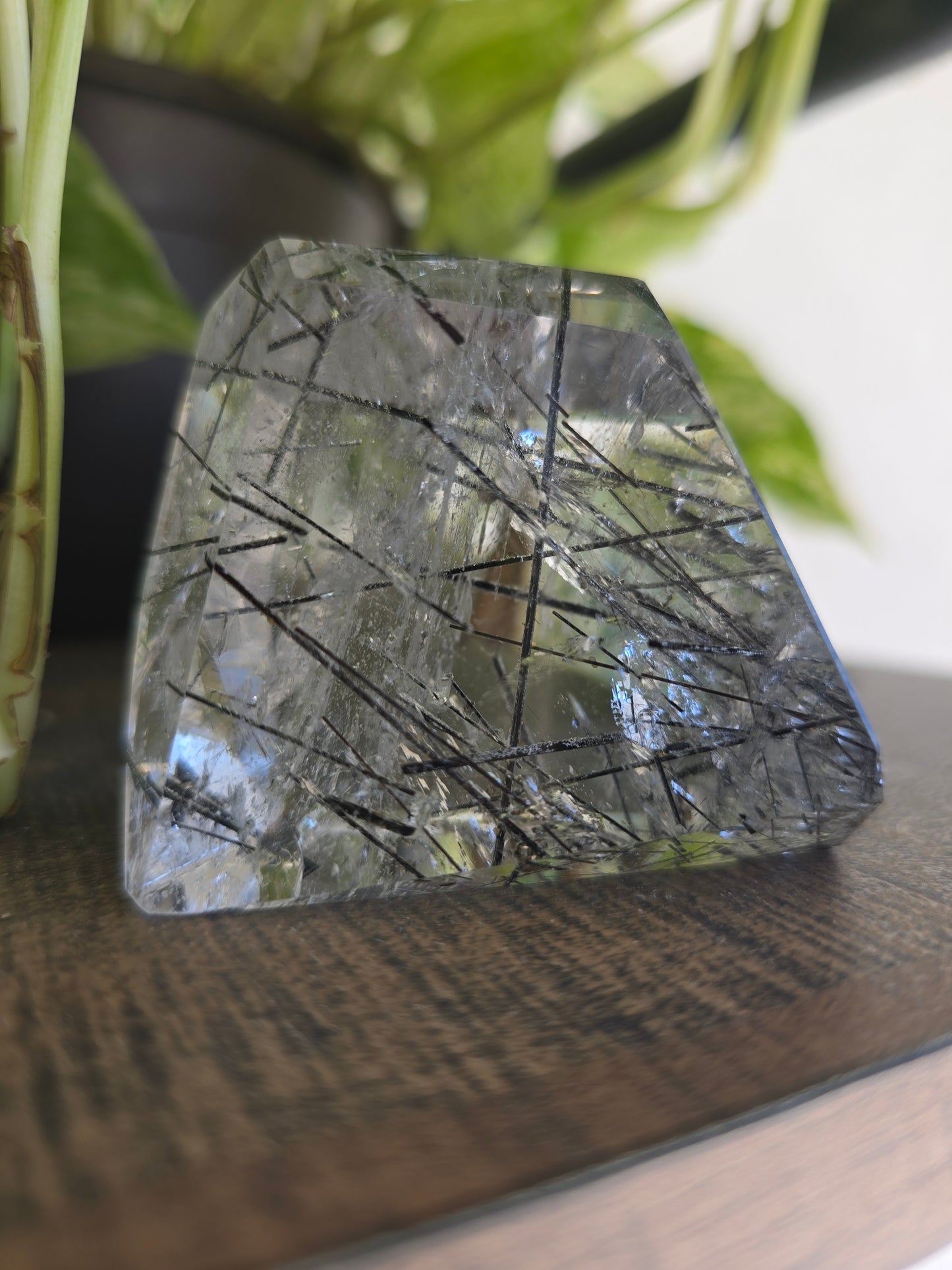 High Quality Black Tourmaline in Quartz