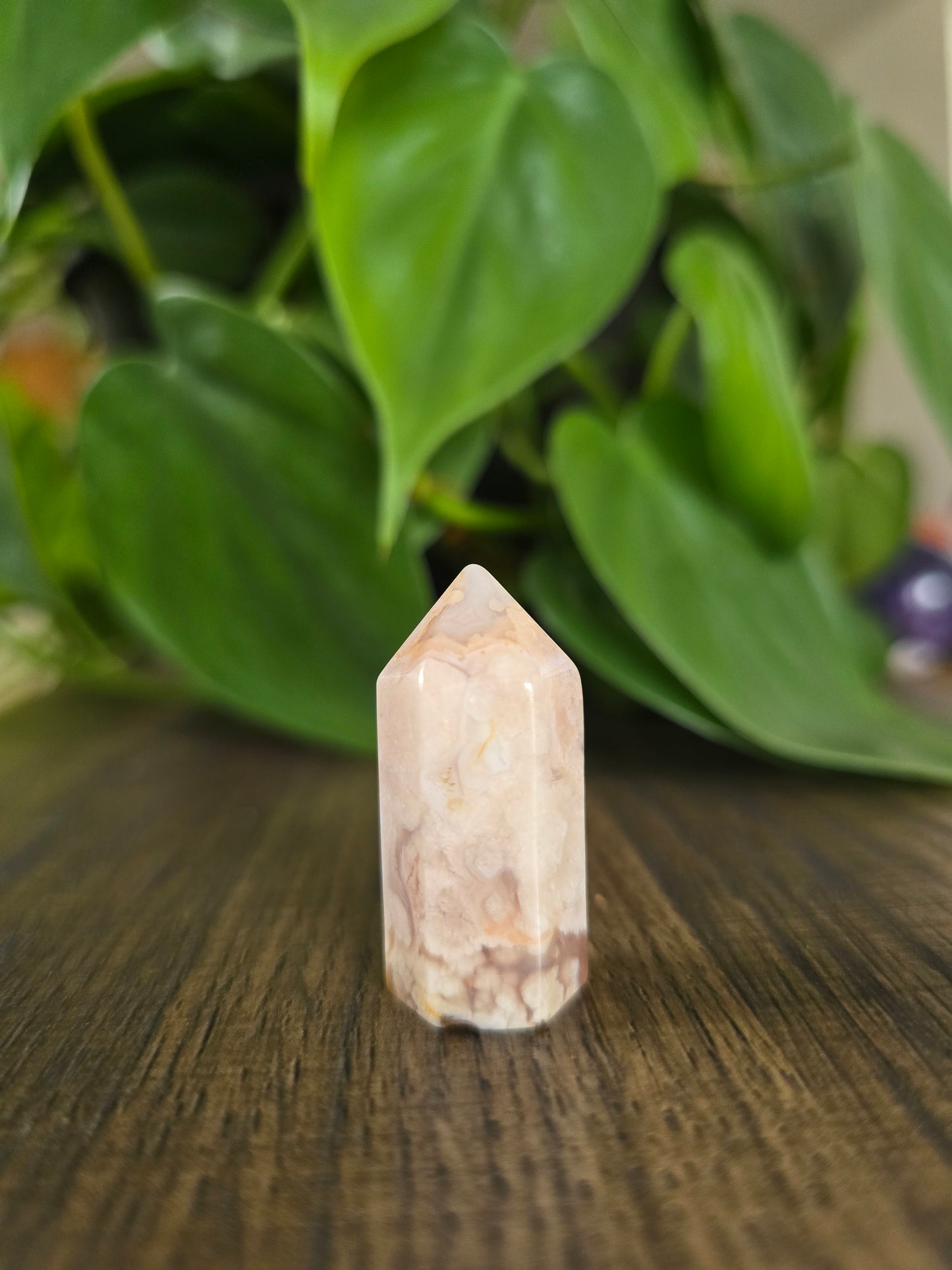 Flower Agate Mini Point