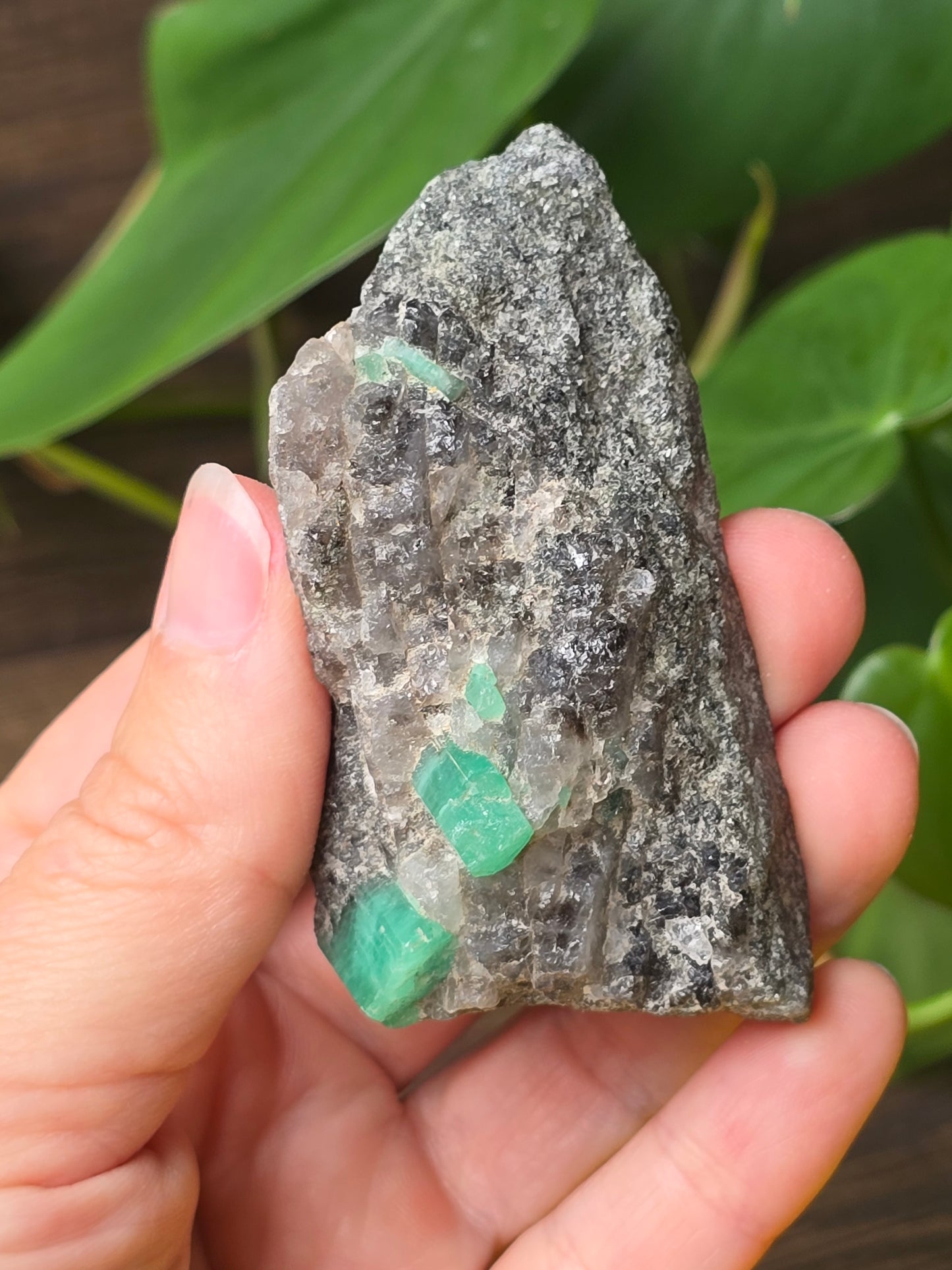Raw Emerald On Matrix