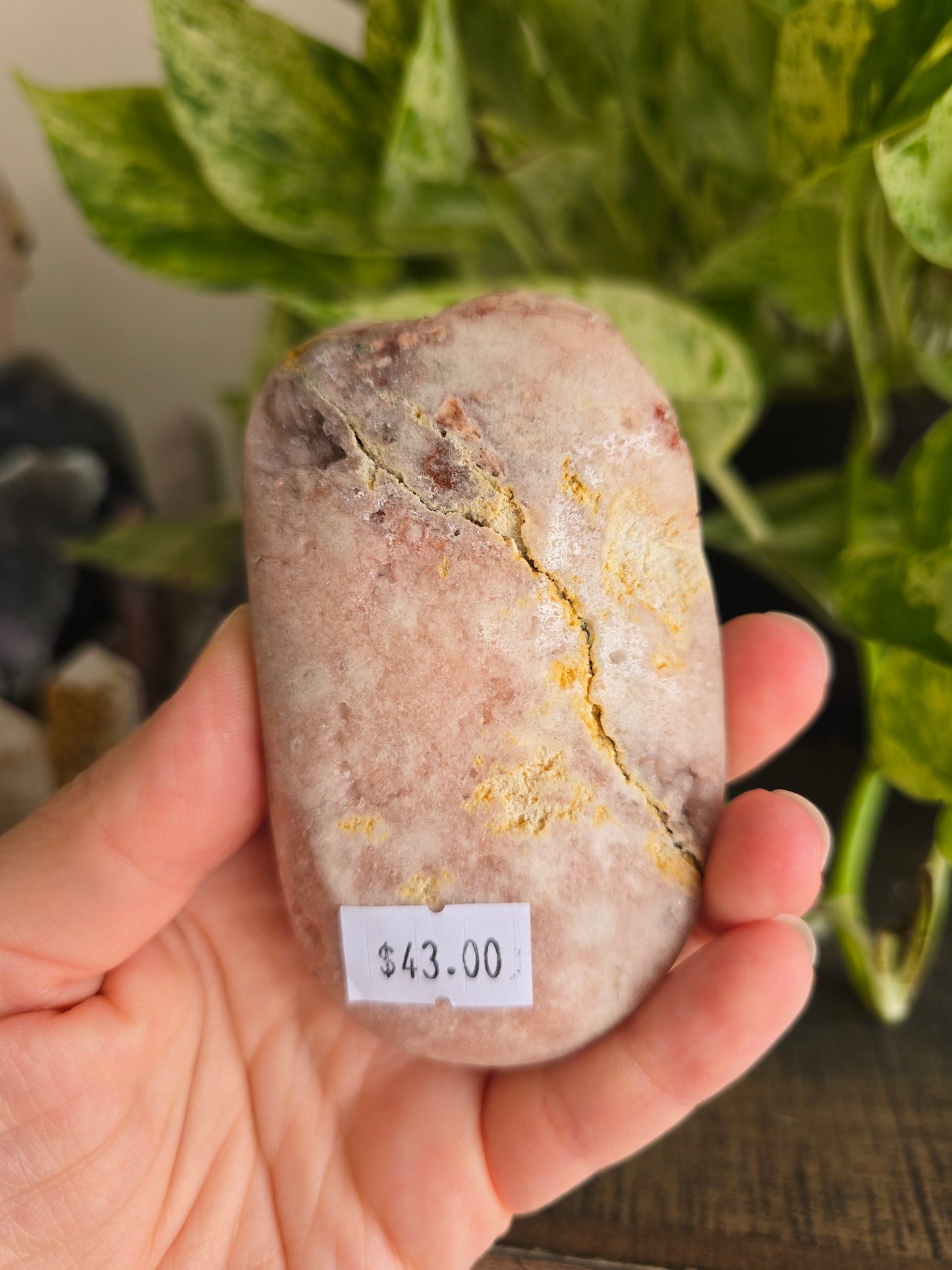 Brazilian Pink Amethyst Cluster