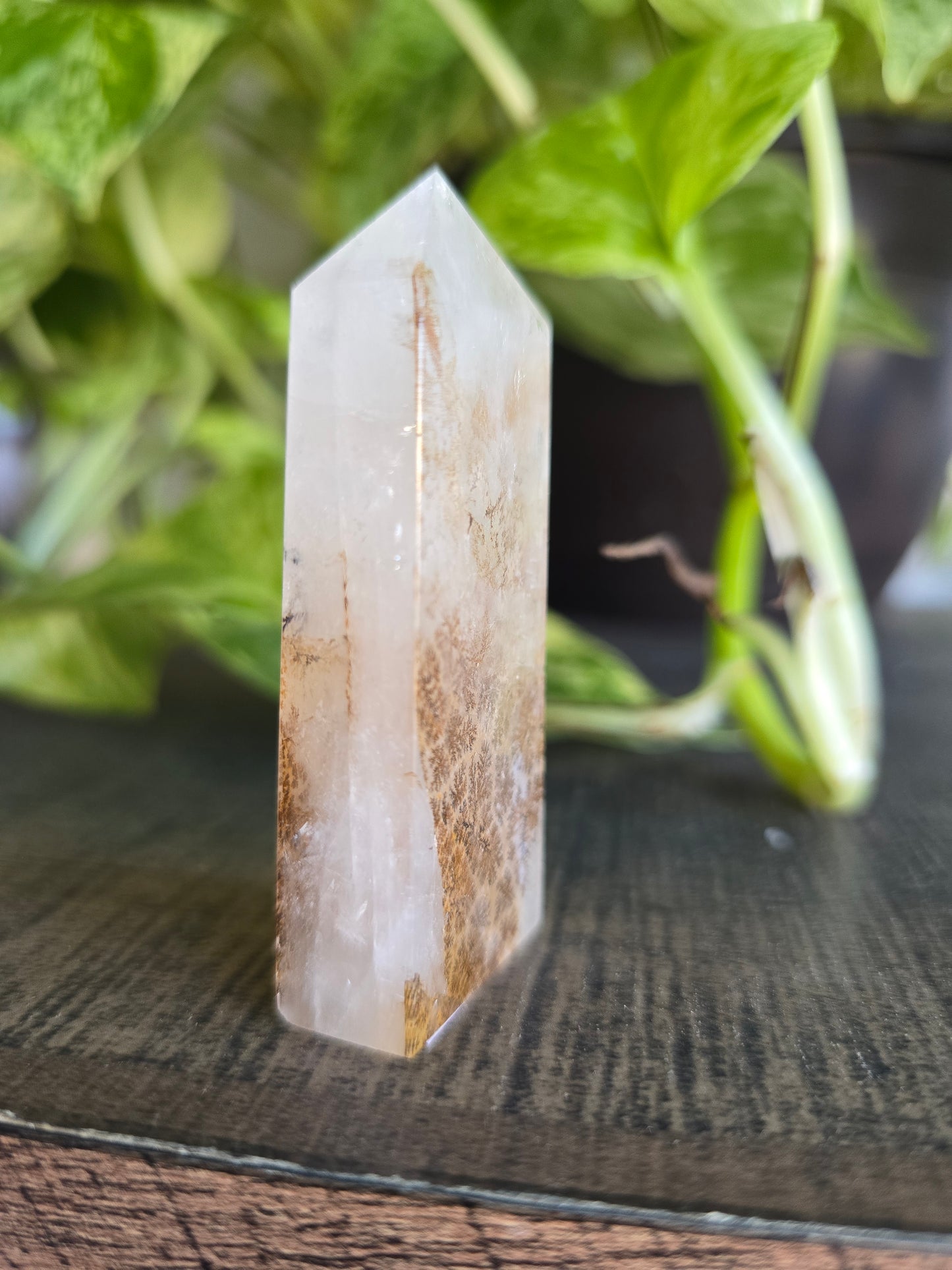 Dendritic Quartz Obelisk