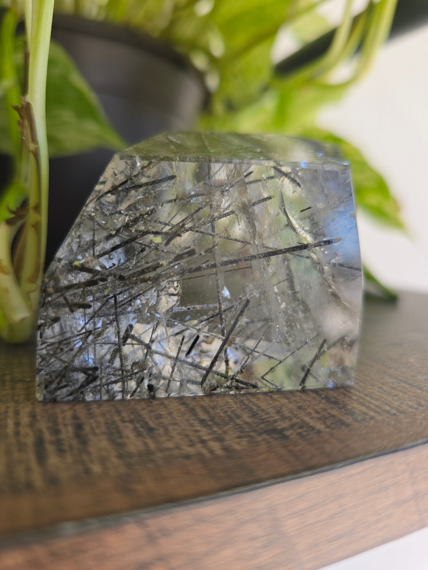 High Quality Black Tourmaline in Quartz