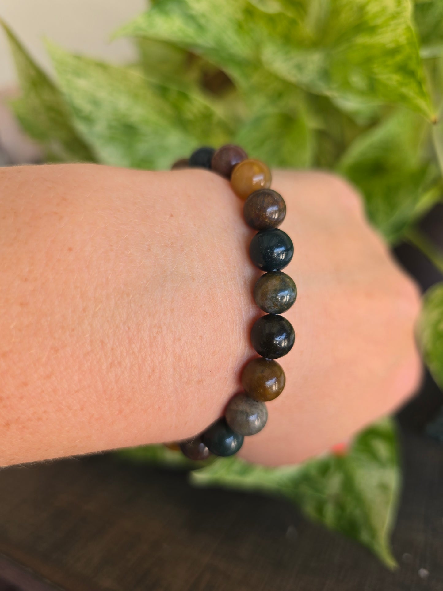 Jasper Stretch Bracelet