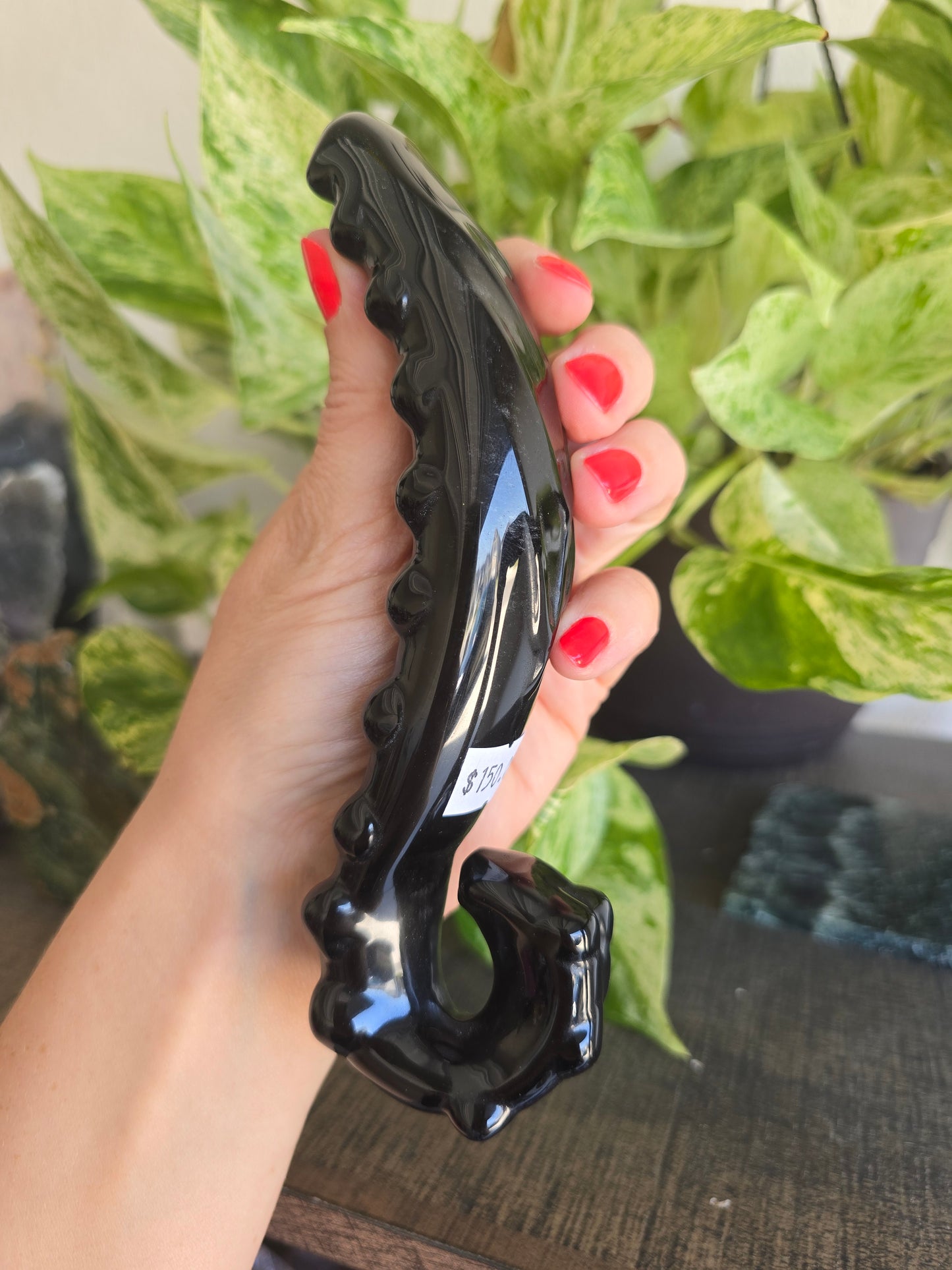 Obsidian Tentacle Massage Wand