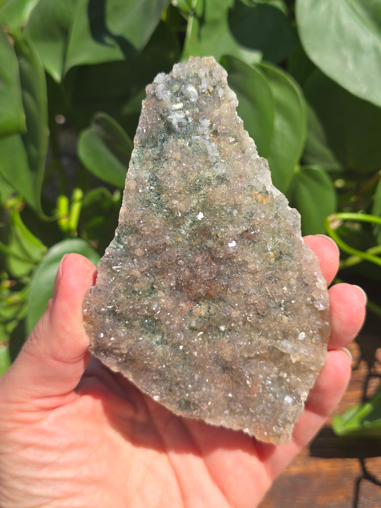 Brazilian Impression Amethyst Plate