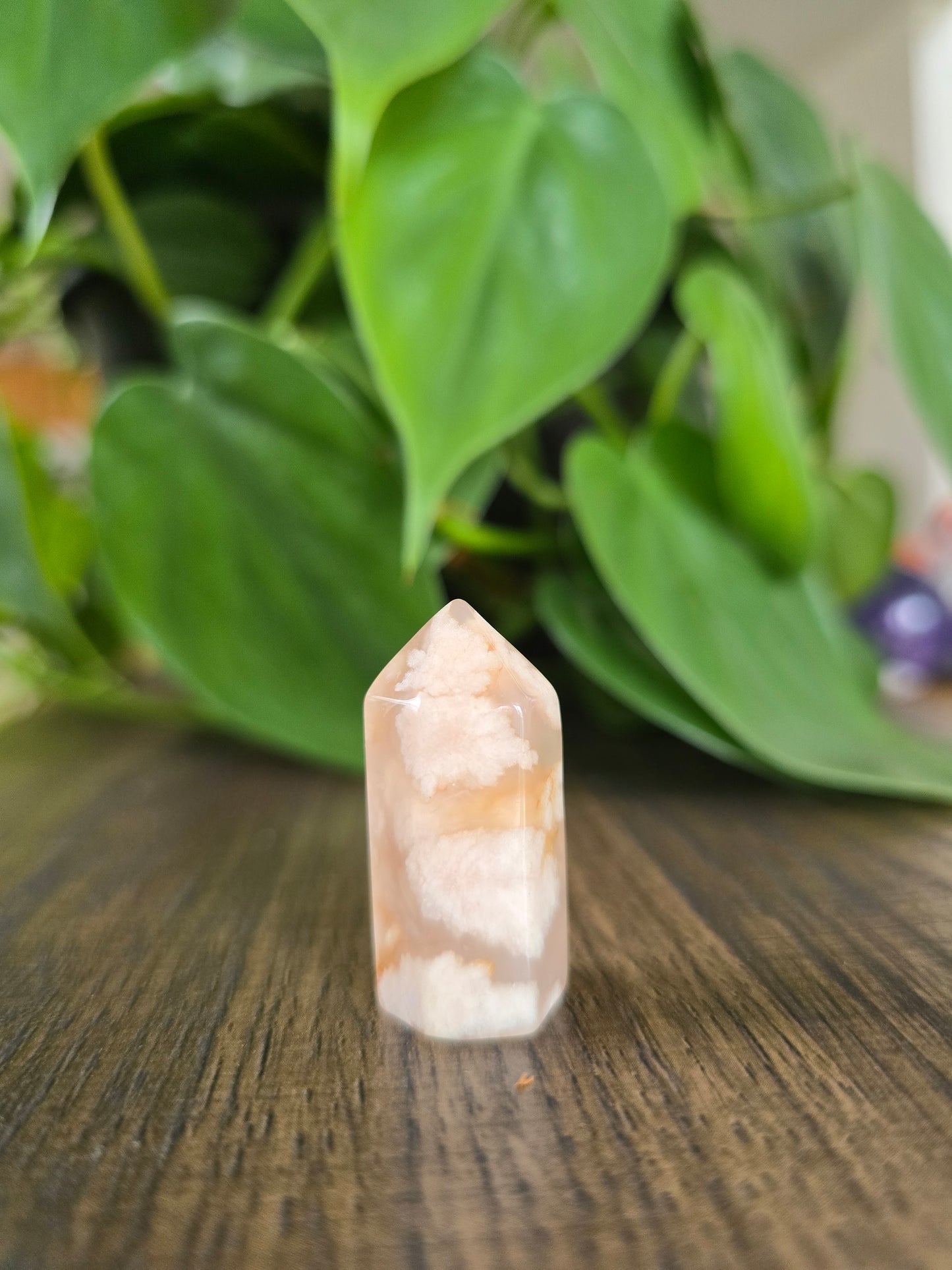 Flower Agate Mini Point