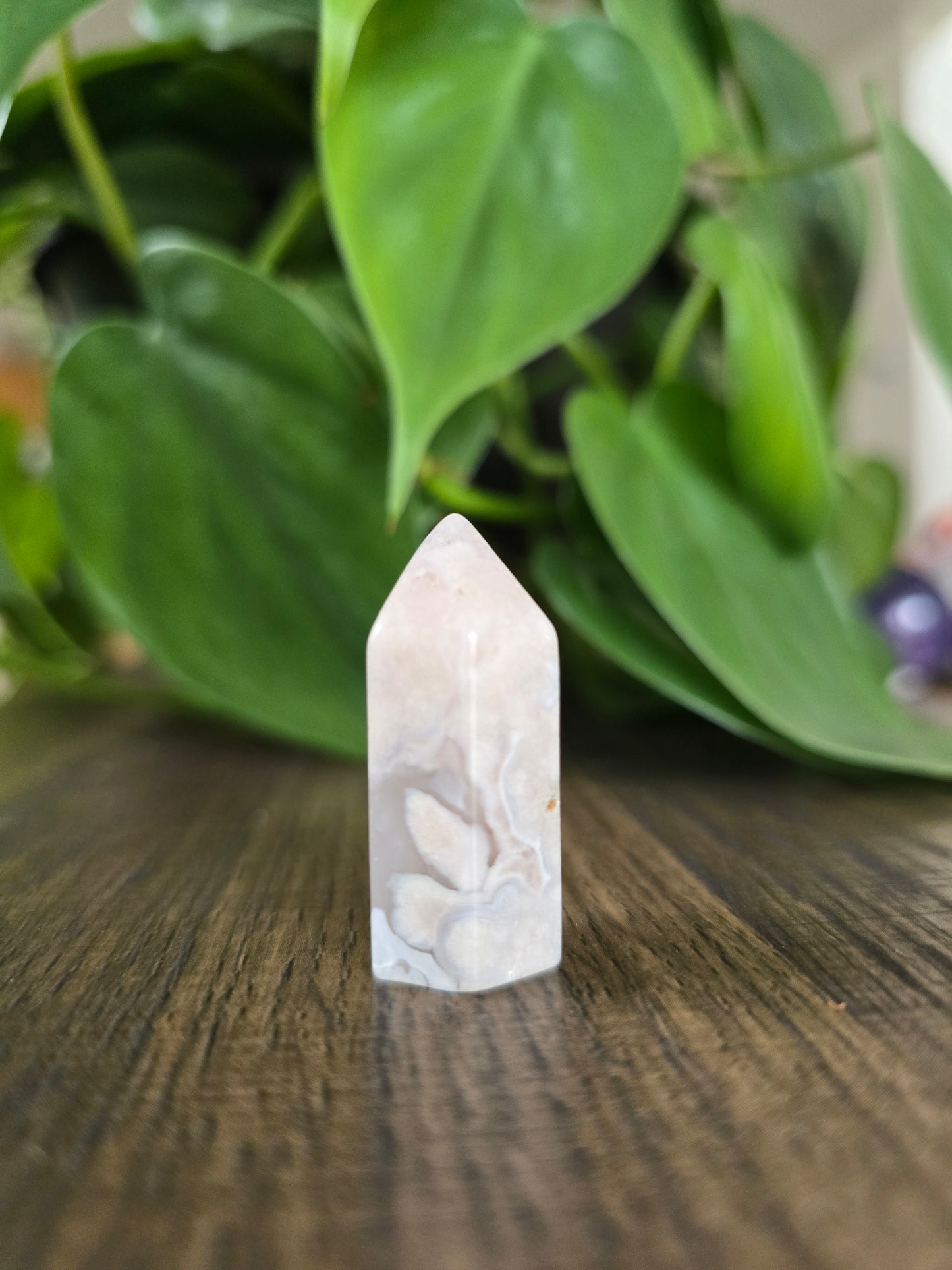 Flower Agate Mini Point