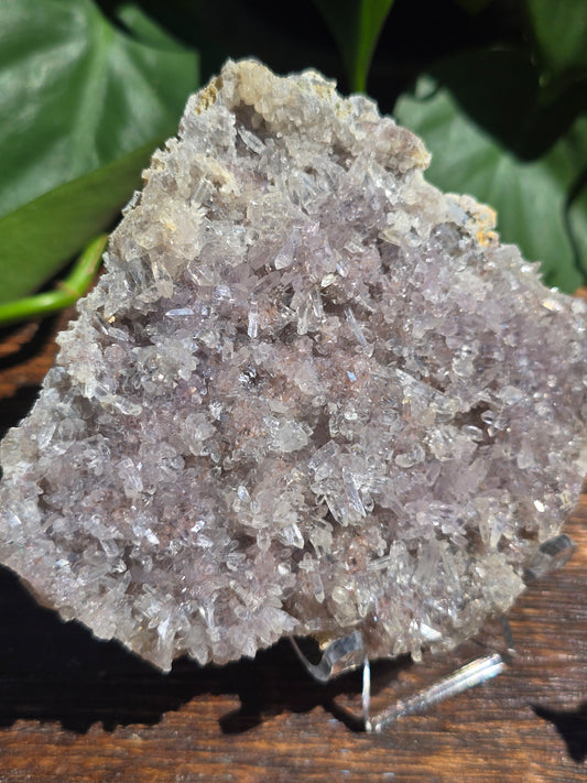 Brazilian Impression Amethyst Plate