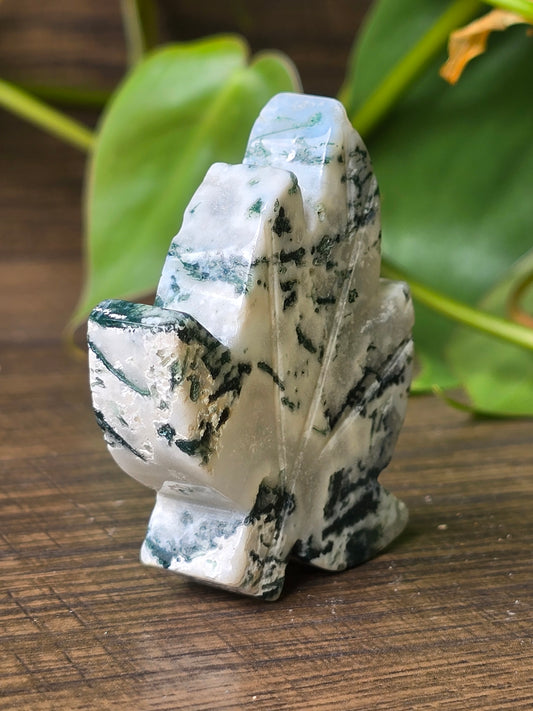 Moss Agate Leaf