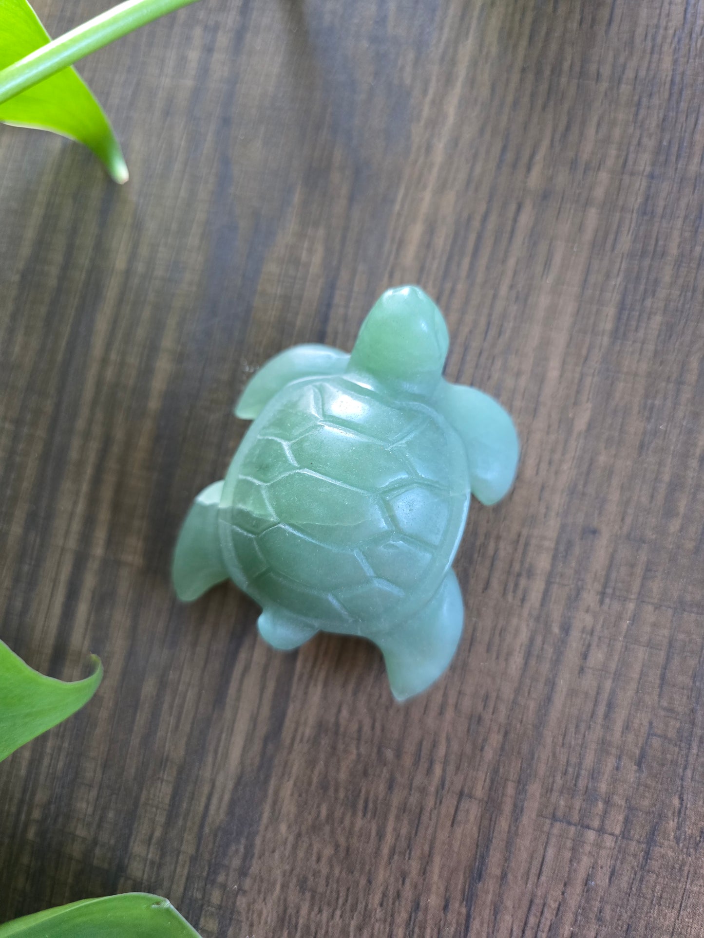 Green Aventurine Turtle Carving