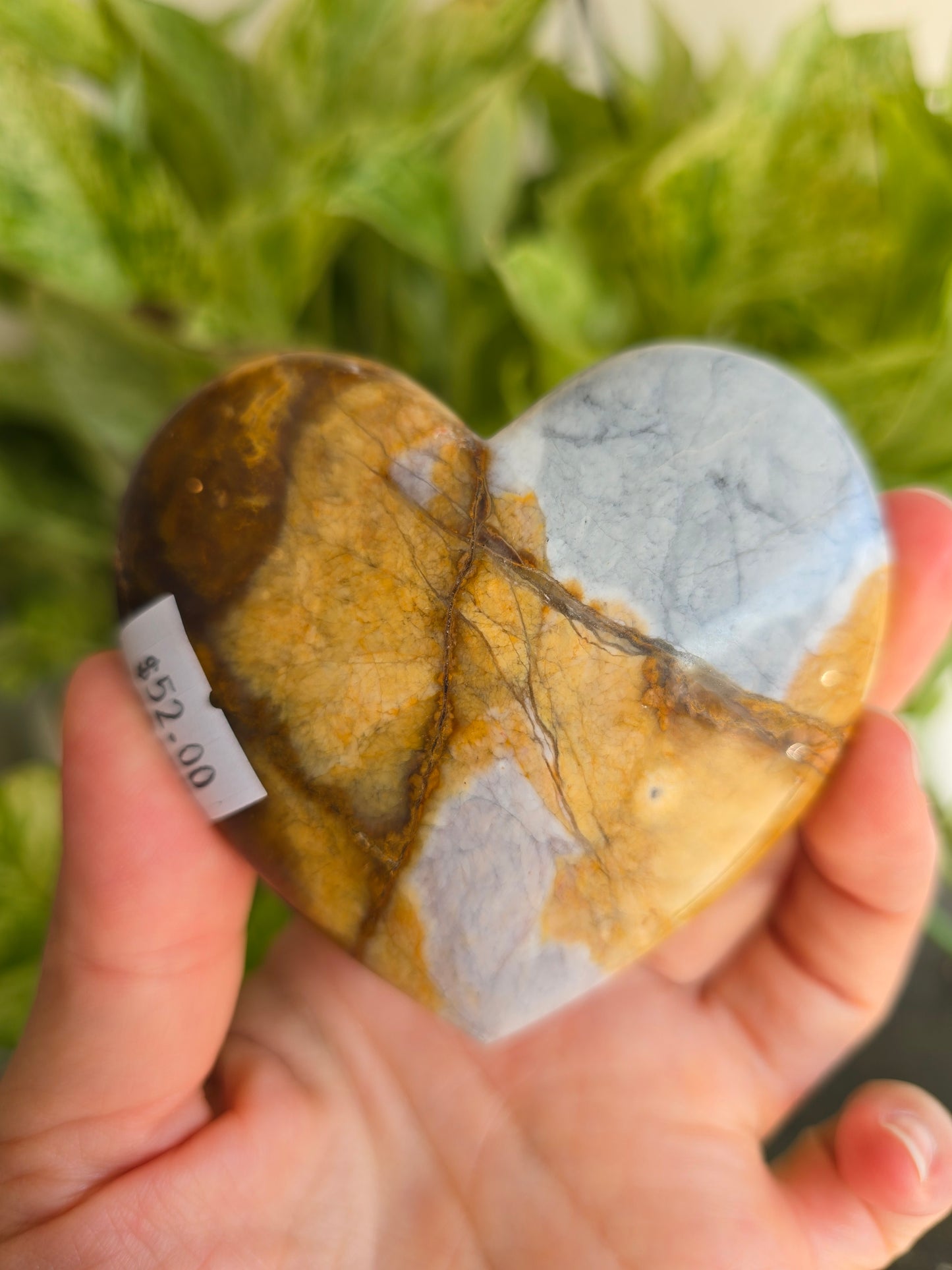 Oregon Sunset Jasper Heart