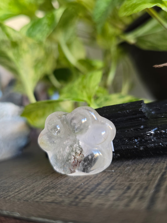 Garden Quartz Crystal Paw
